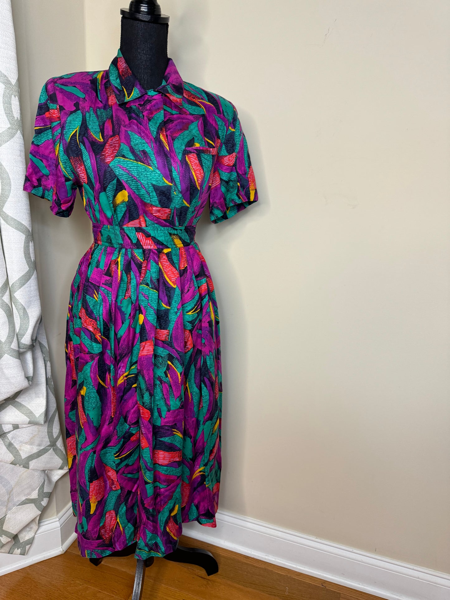Rafaella Vintage 2-Piece Pleated Skirt Set