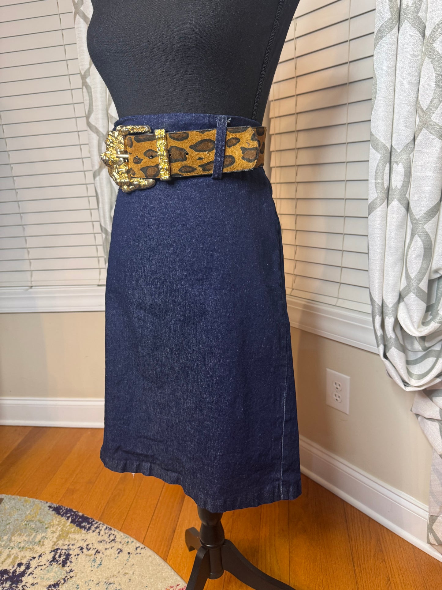 Zoey Beth Vintage Denim Skirt