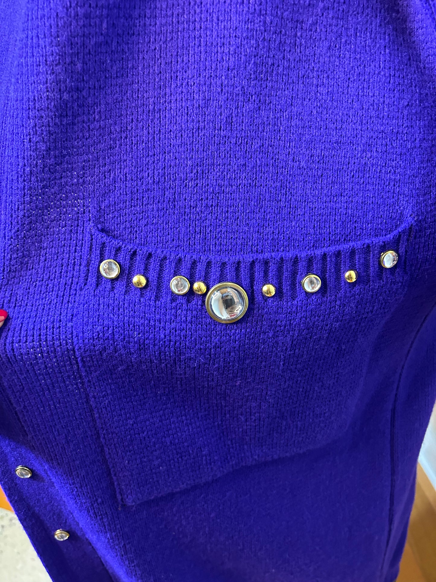 VTG Hosanna Bejeweled Open Duster