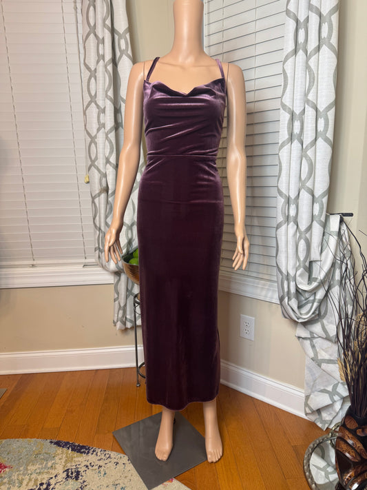 Taylor Velour Dress (Modern)