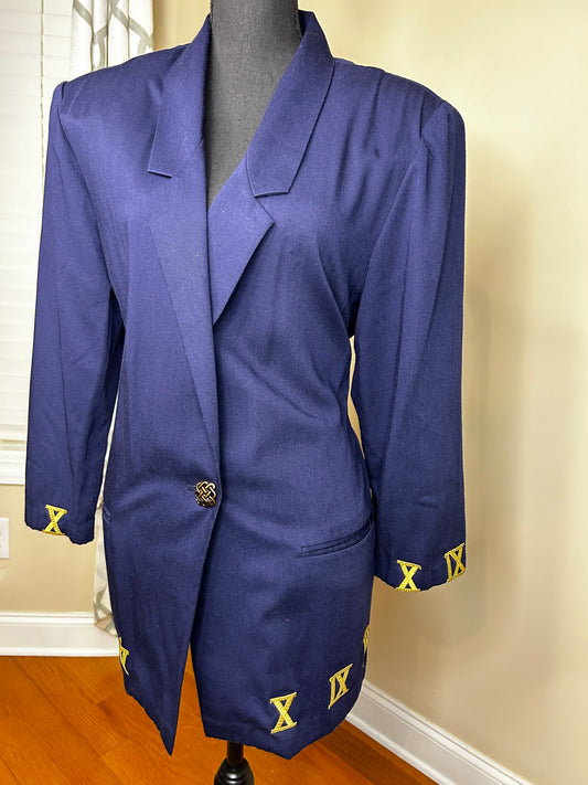 Barrie Stephens "Roman Numeral" Blazer