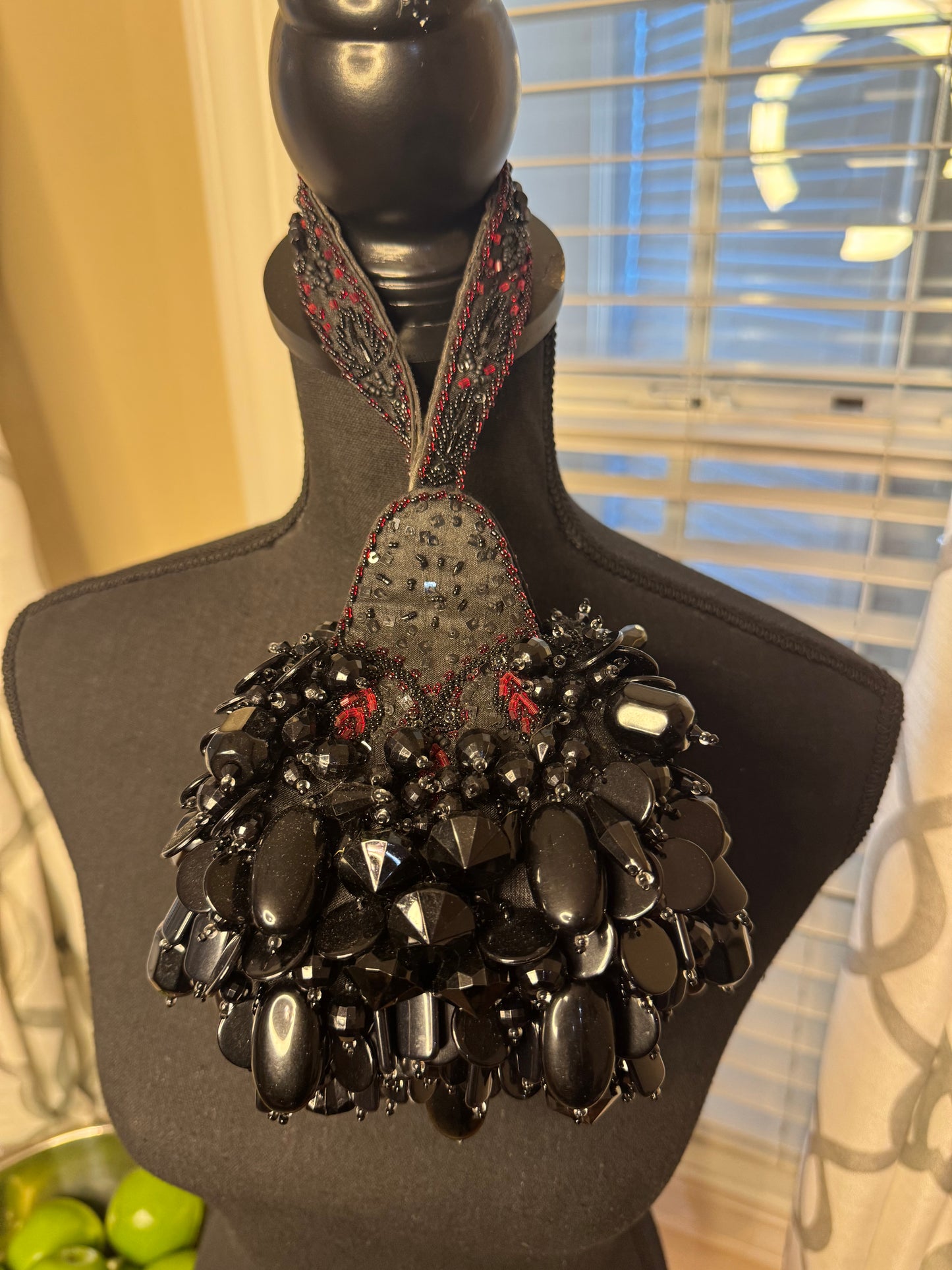 Mary Frances Beaded Wristlet