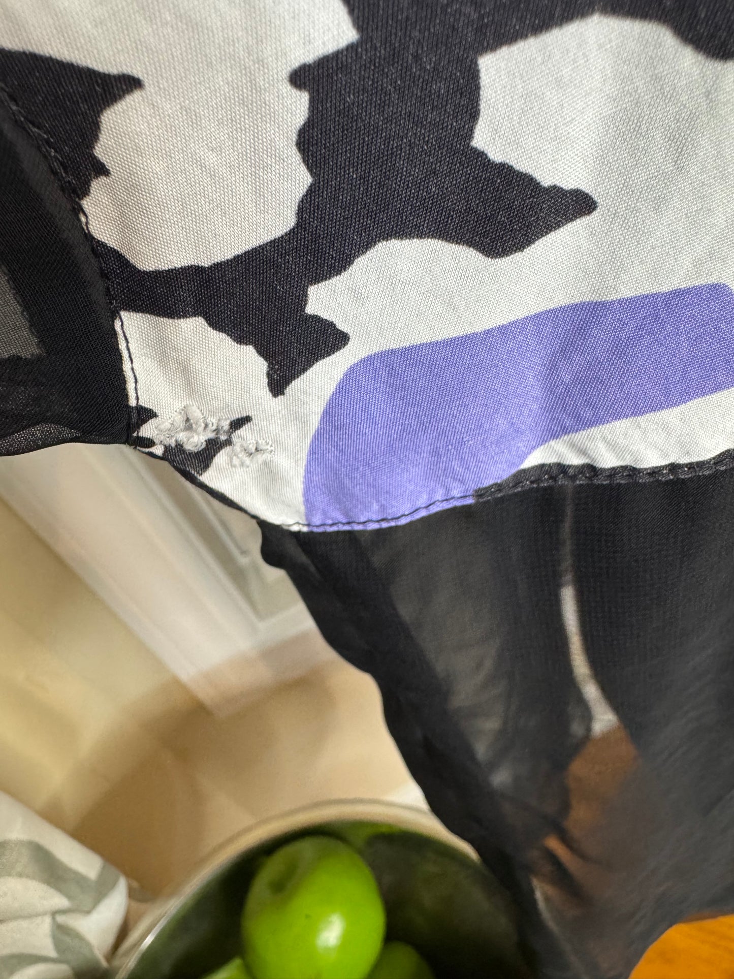 Judy Knapp Black and White Shirt