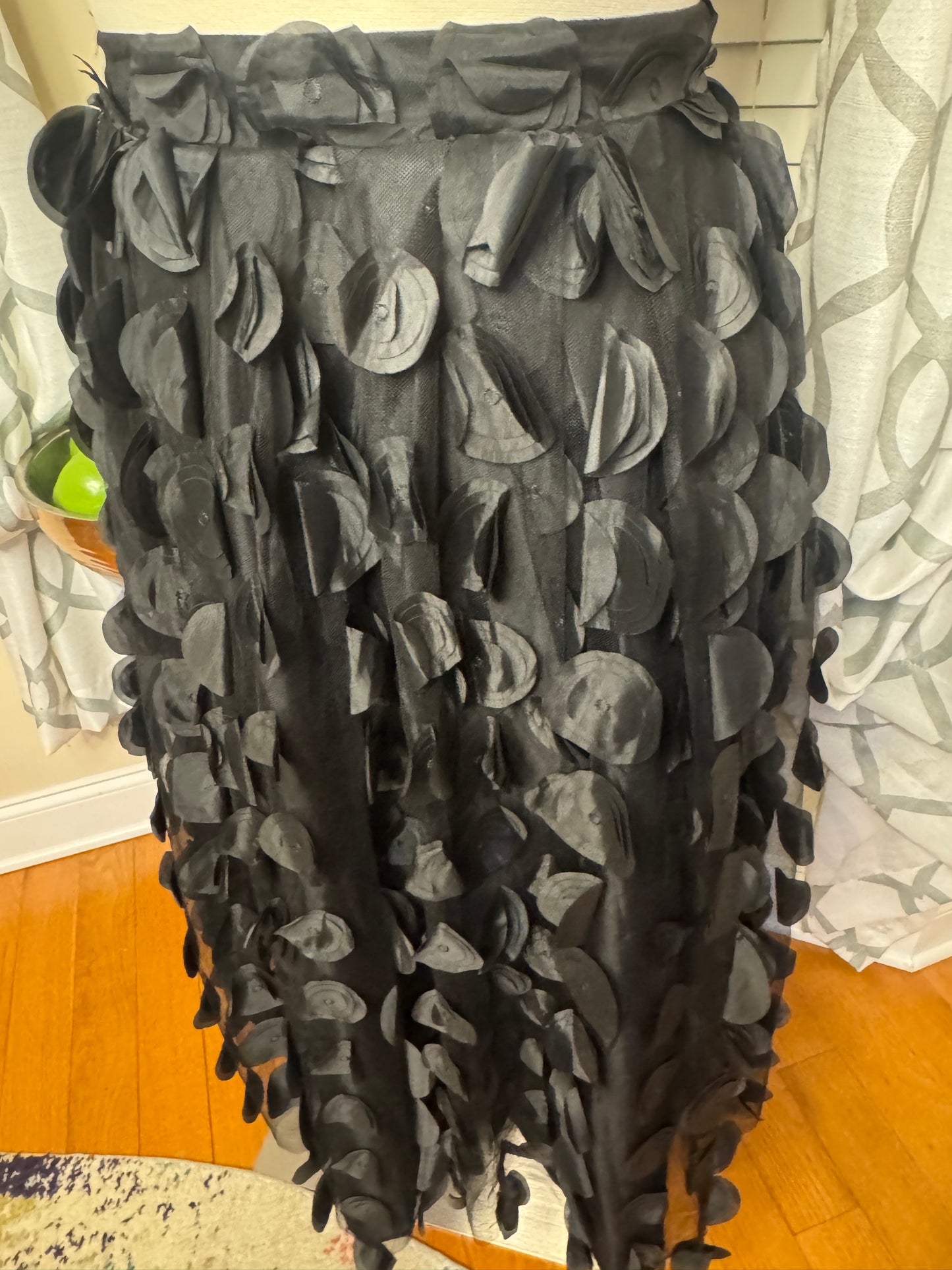 ELOQUII Dimensional Dot Full Skirt