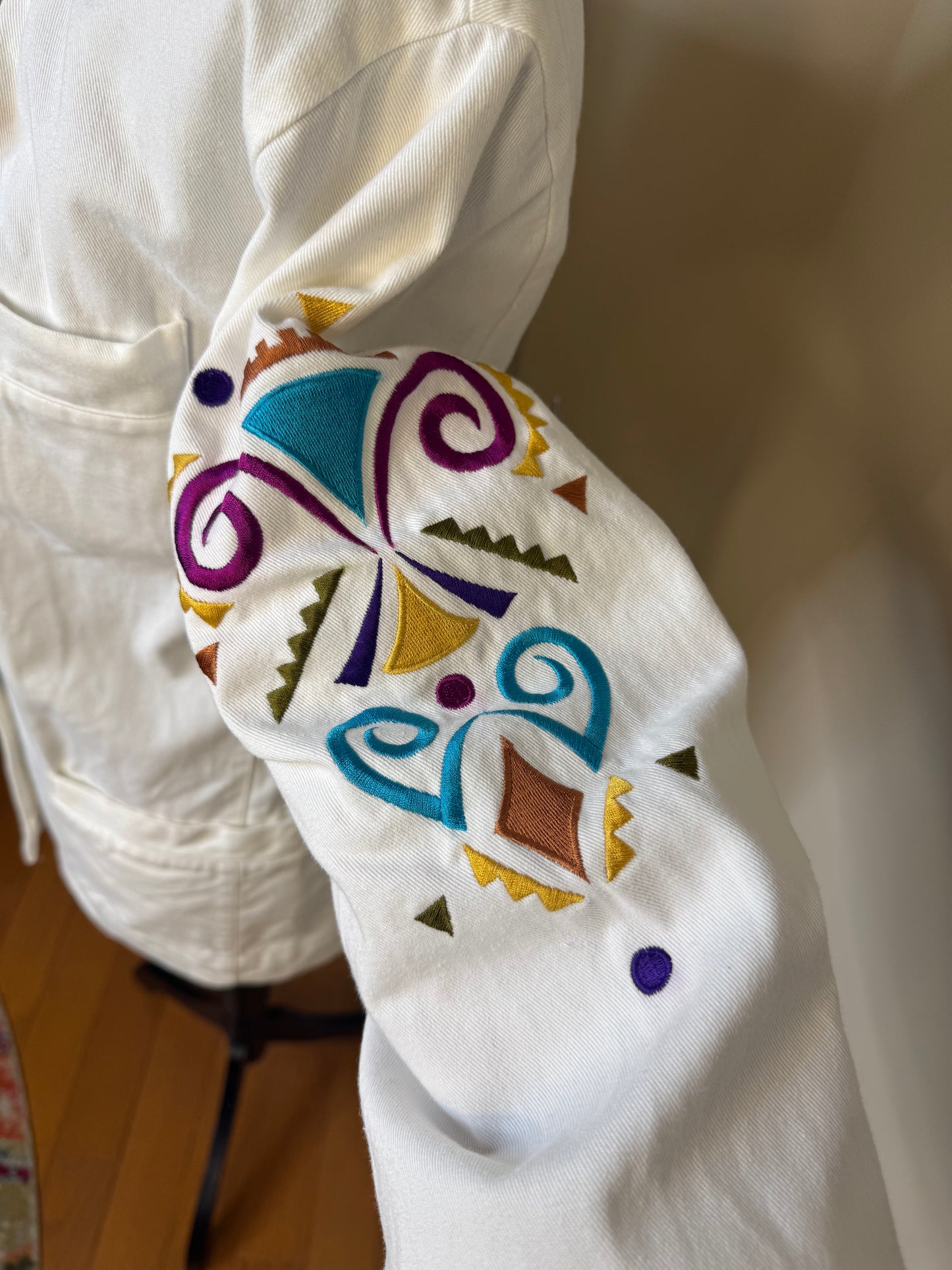 I.B. Diffusion Embroidered Blazer