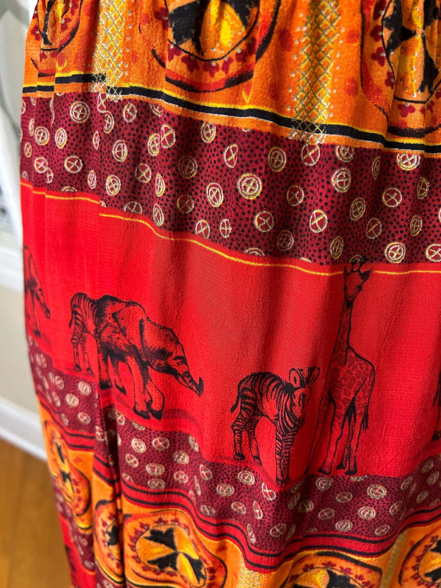 Teddi Safari Print Gauchos