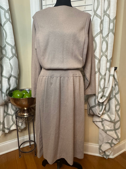 Vintage Alicia Ribbed Dress