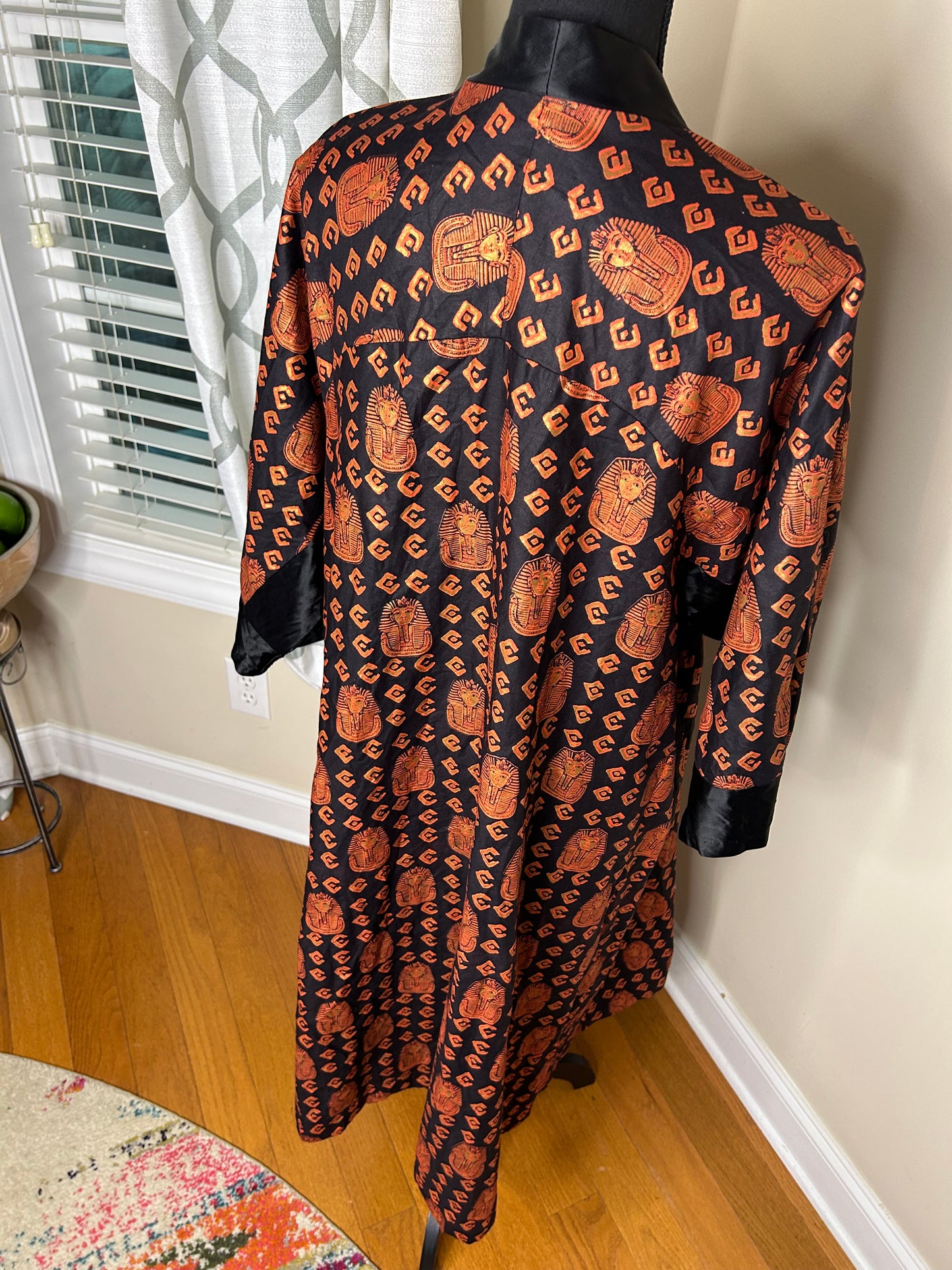 3K Fashion Open Embroidered Duster