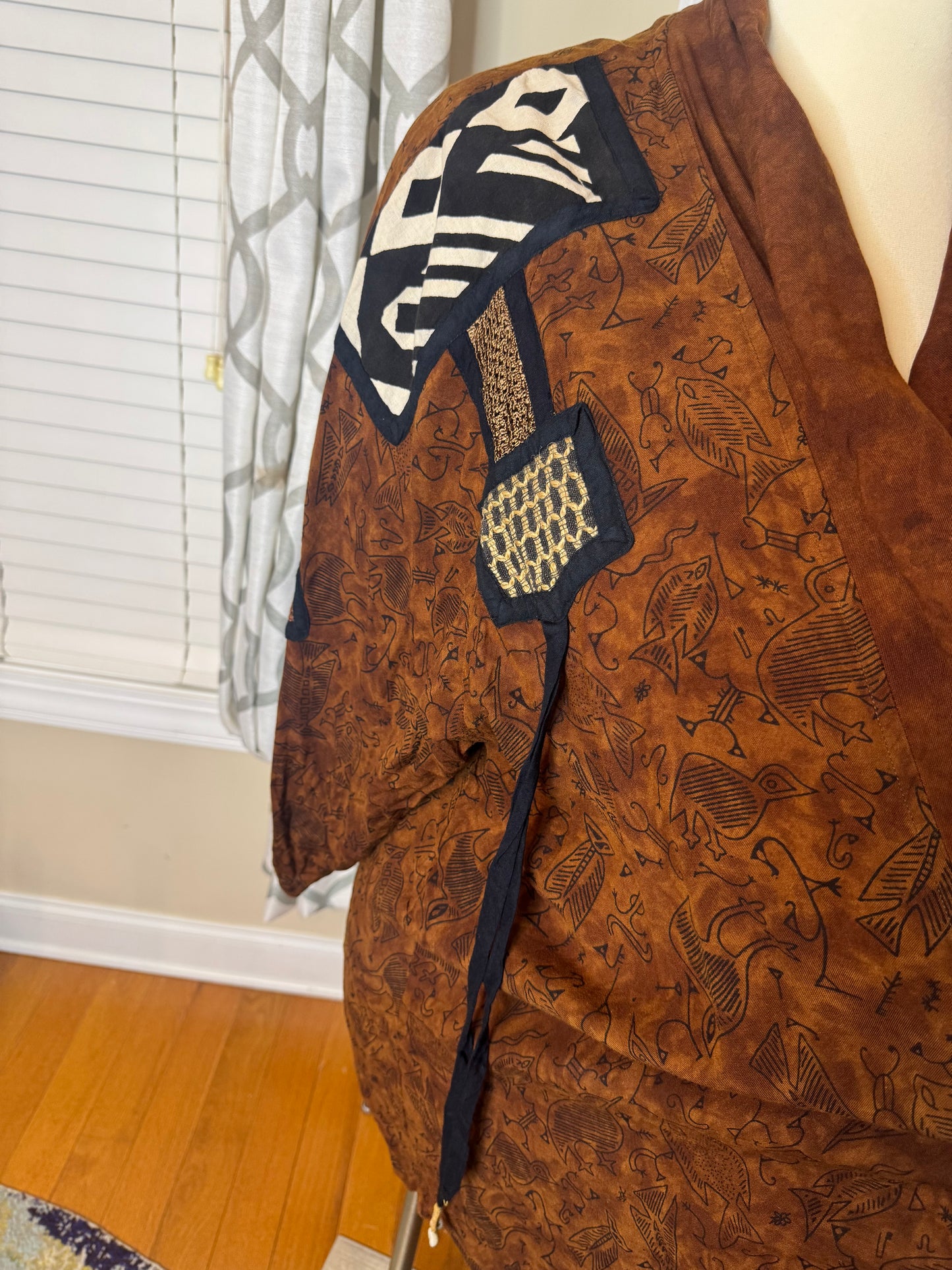 Carole Liz Vintage Open Duster