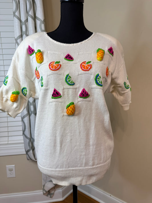 IB Diffusion Fruit Sweater NWT