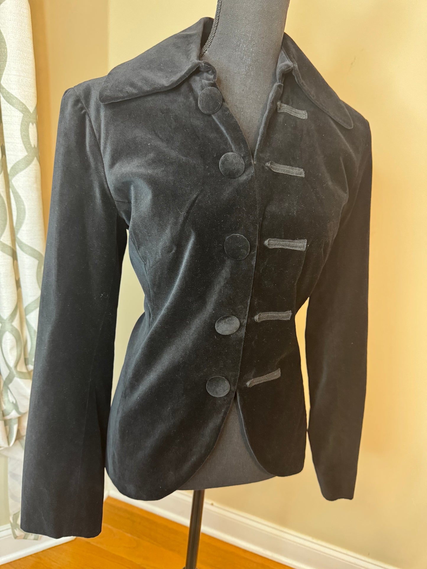 Newport News Jeanology Collection Velour Blazer