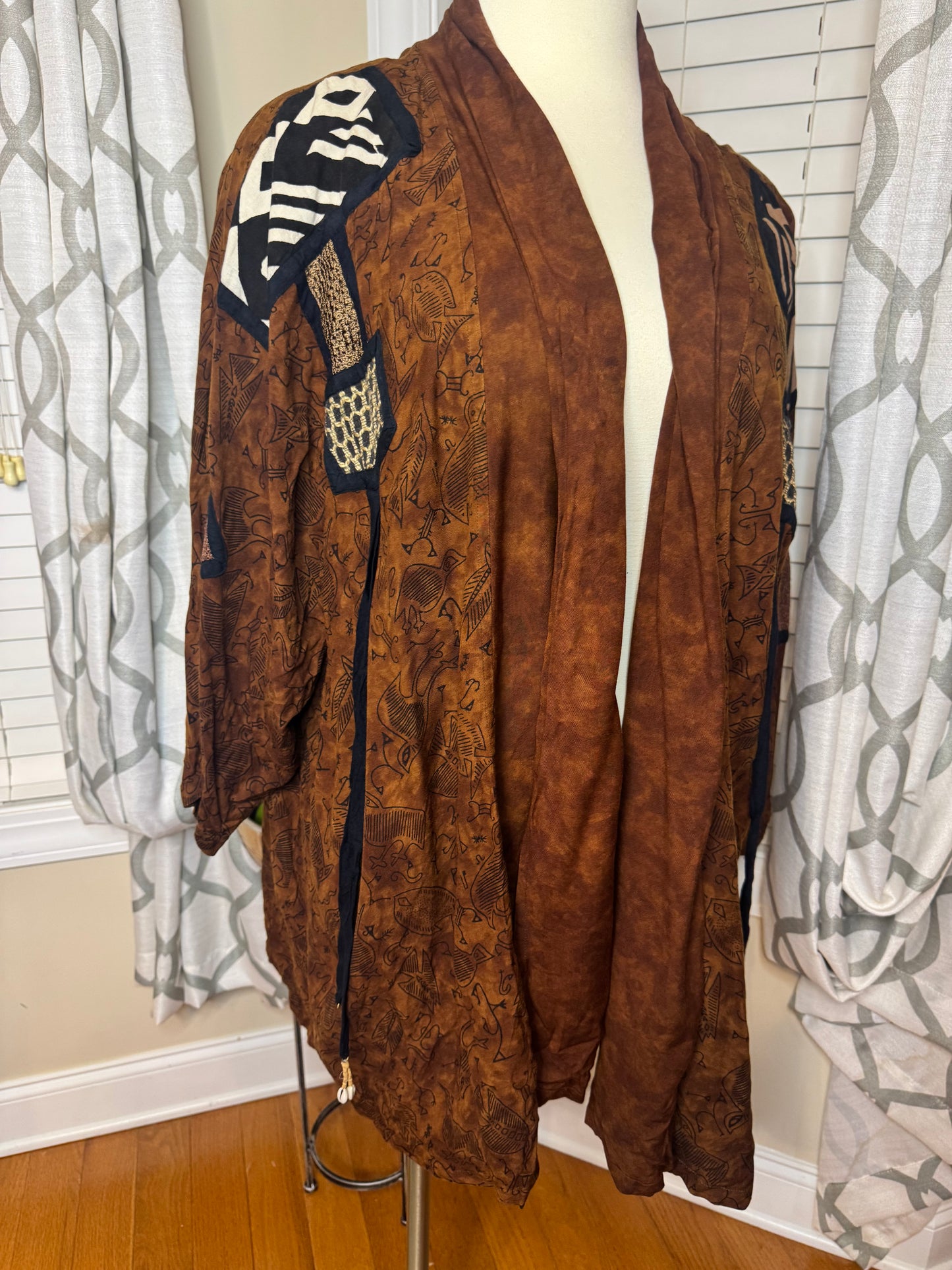 Carole Liz Vintage Open Duster