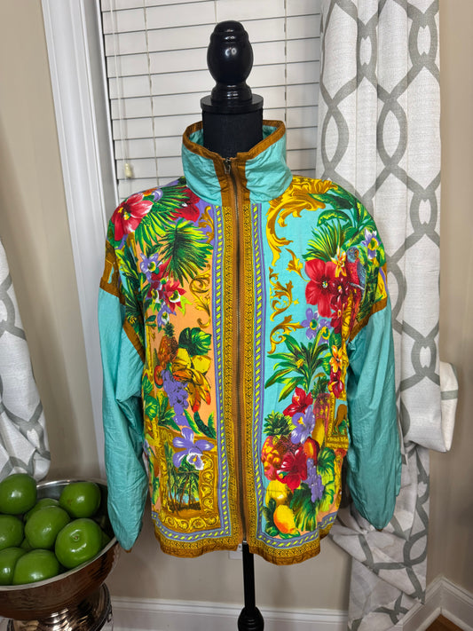 East West Floral Bomber Jacket