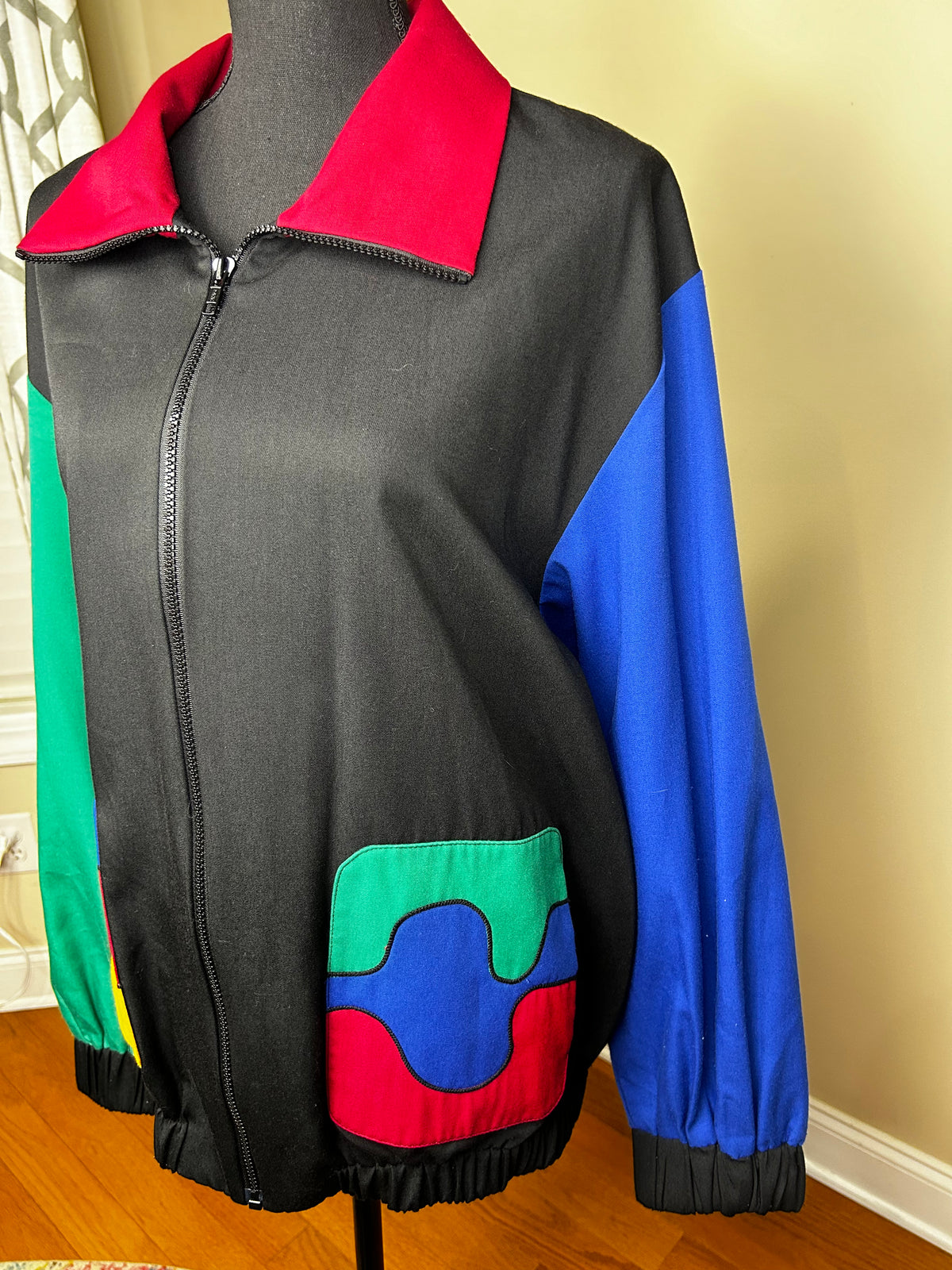 Vintage Sunny Lady Colorblock Jacket – Thrift D Vintage Clothing