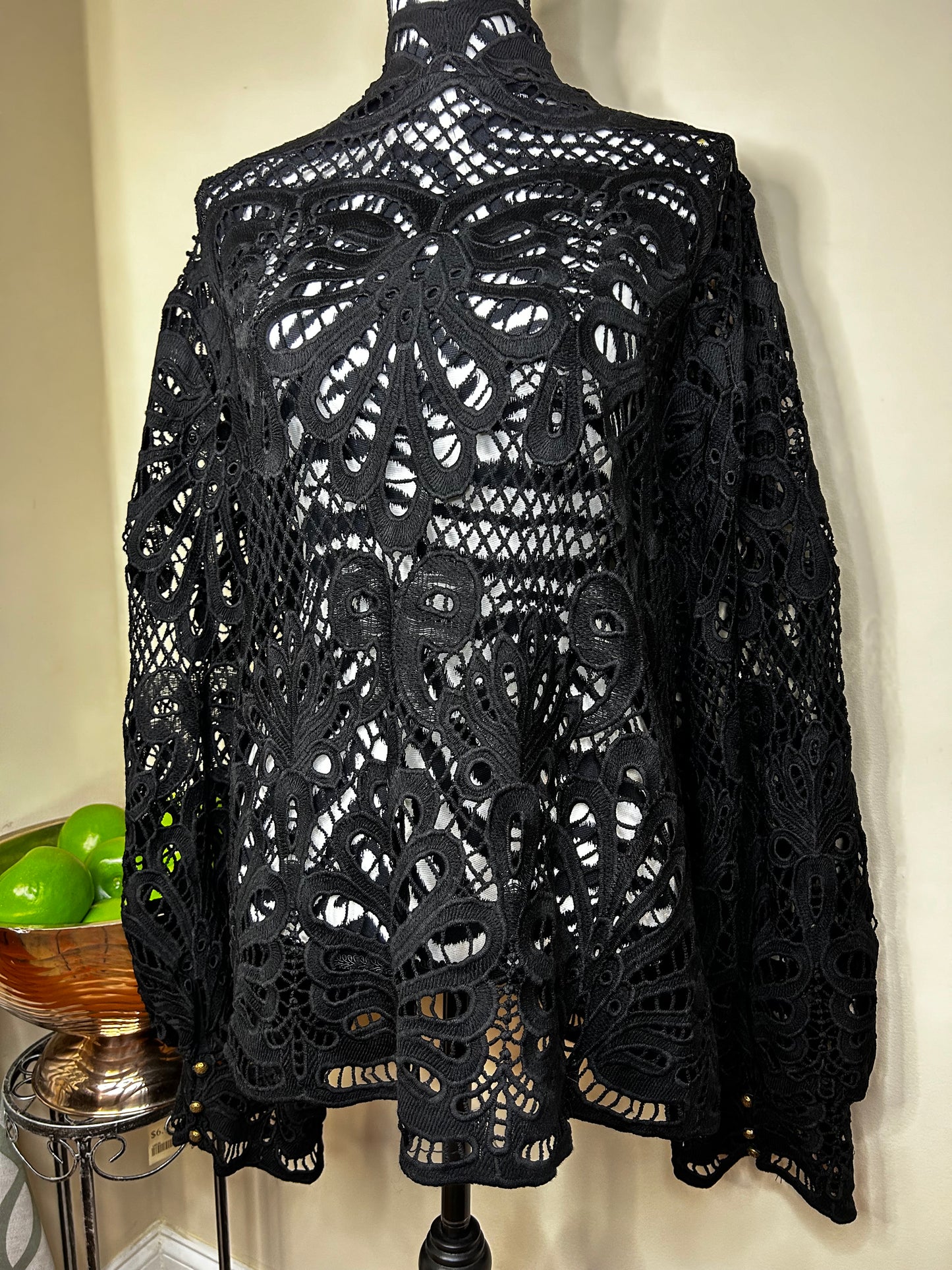 Anthropologie Crochet/Knitted Top