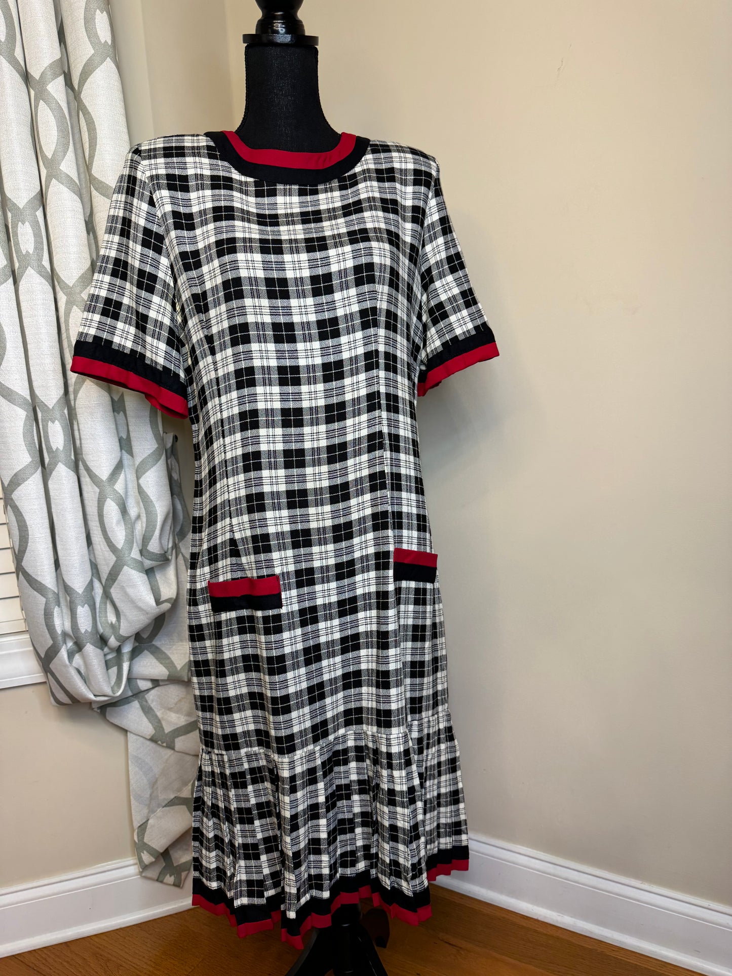 Stuart Allan Vintage Drop Hem Dress