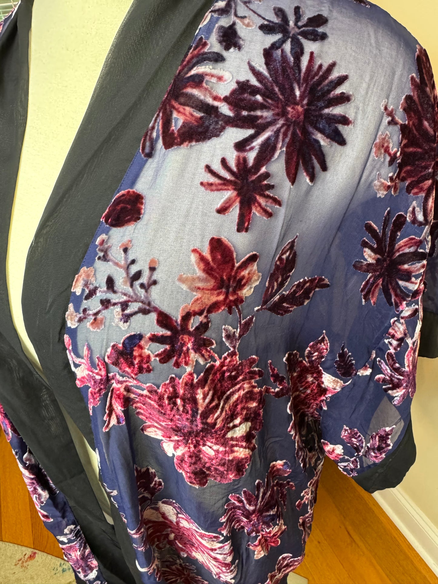 Catherines Open Duster (Burn Out/Sheer)