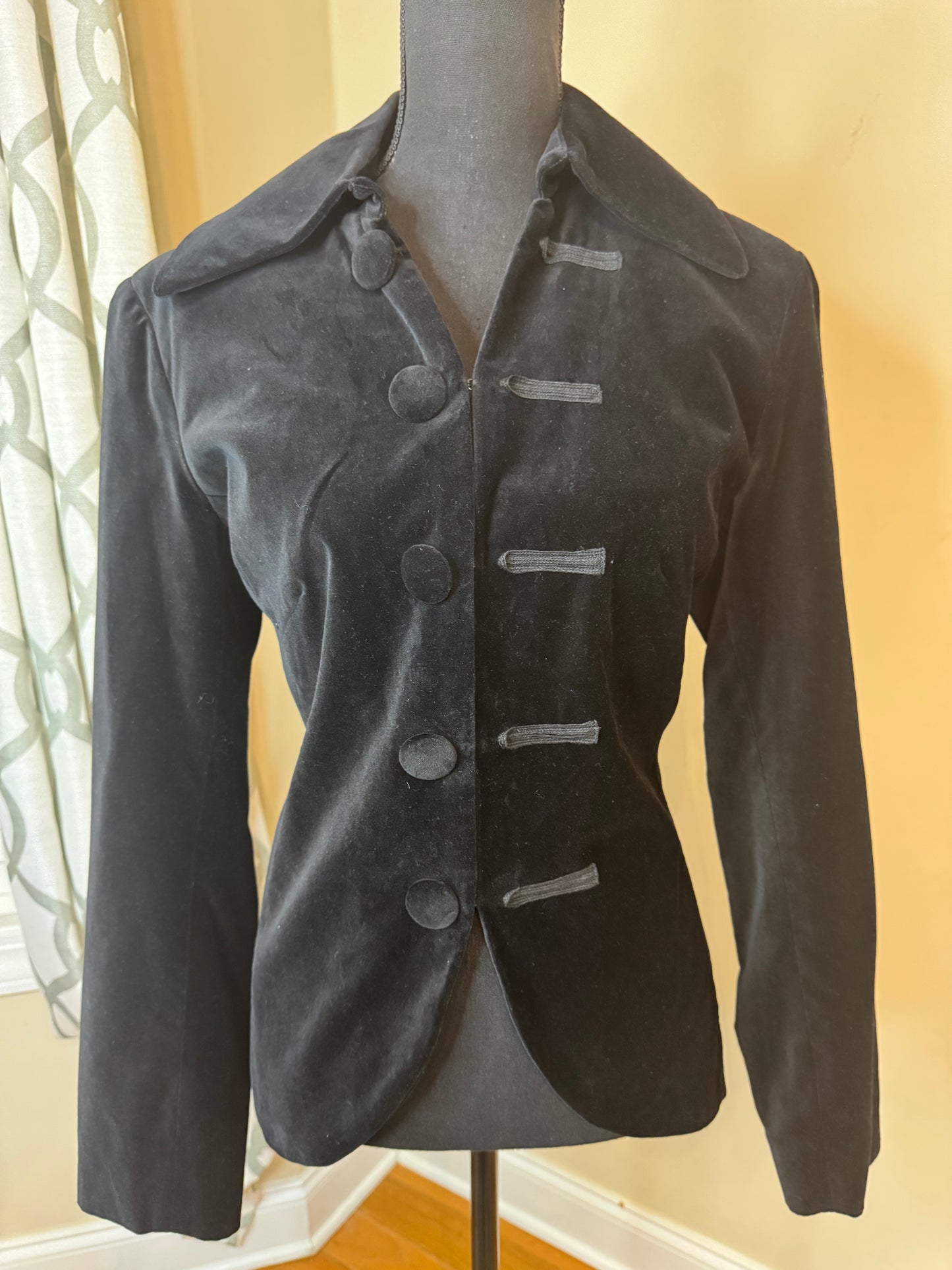 Newport News Jeanology Collection Velour Blazer