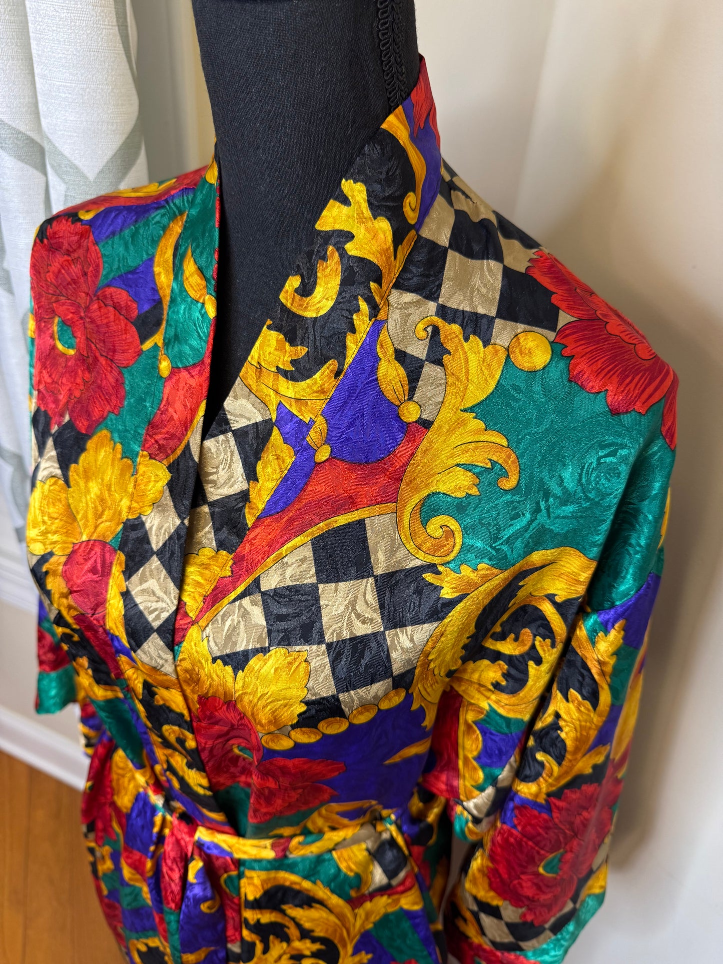 Val Mode Multi Color Robe