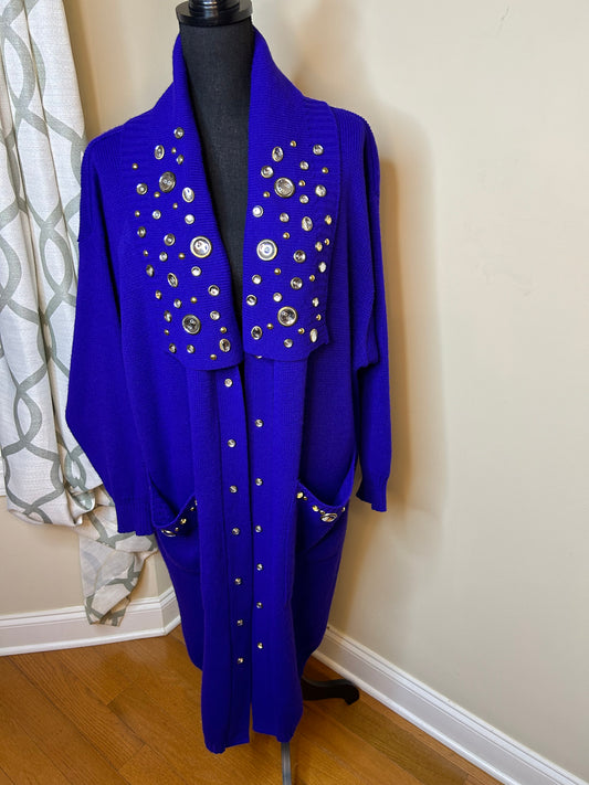 VTG Hosanna Bejeweled Open Duster