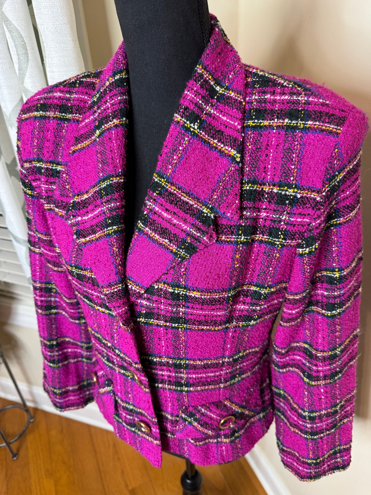 80s Vintage Daily Habit Tweed Blazer