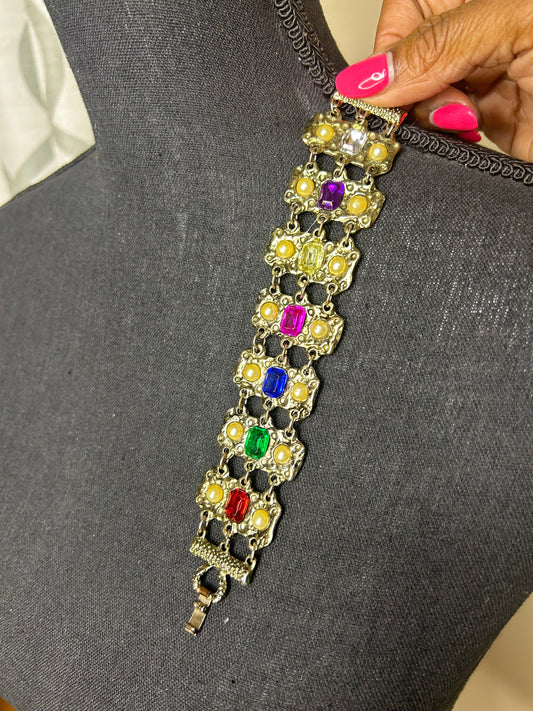 Bejeweled Vintage Bracelet