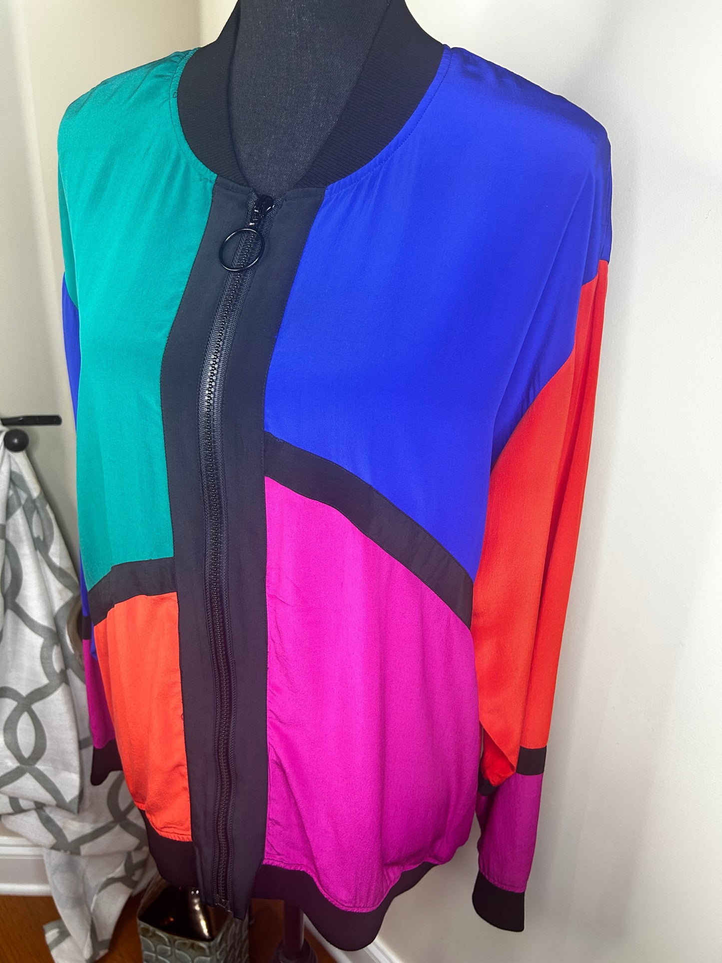 Pia Rucci Colorblock Bomber