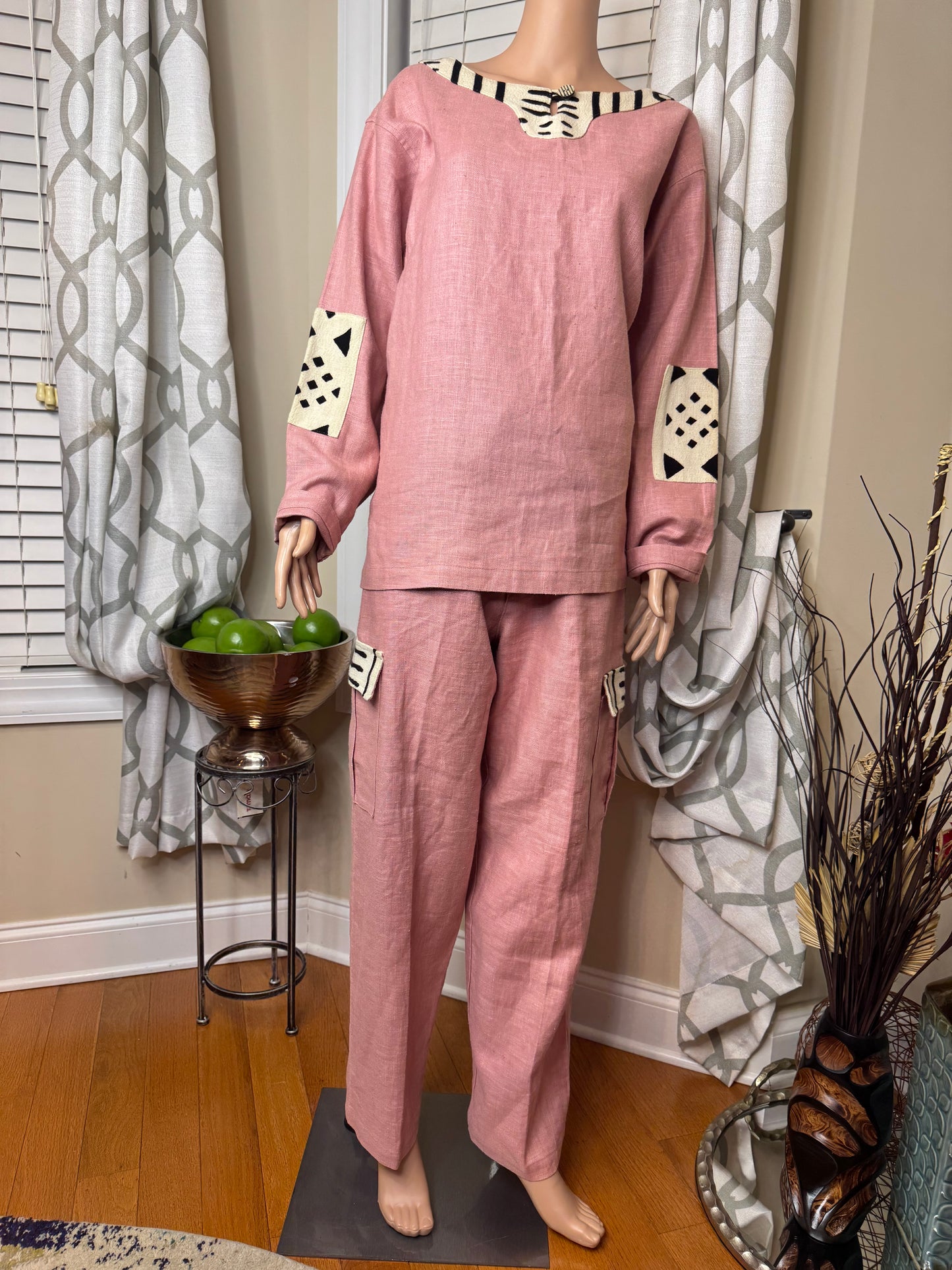 Mudcloth and Linen Set by My Tribe