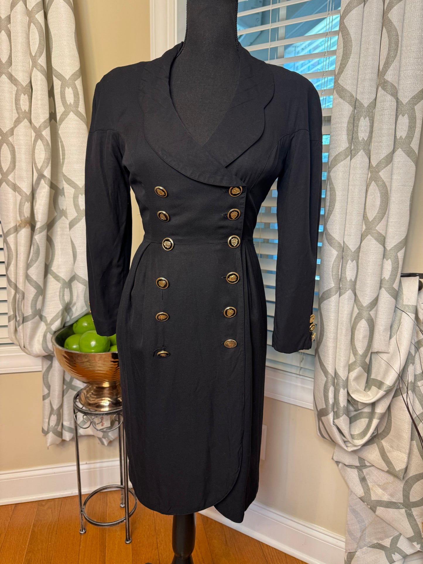 Papell Boutique Vintage Blazer Dress