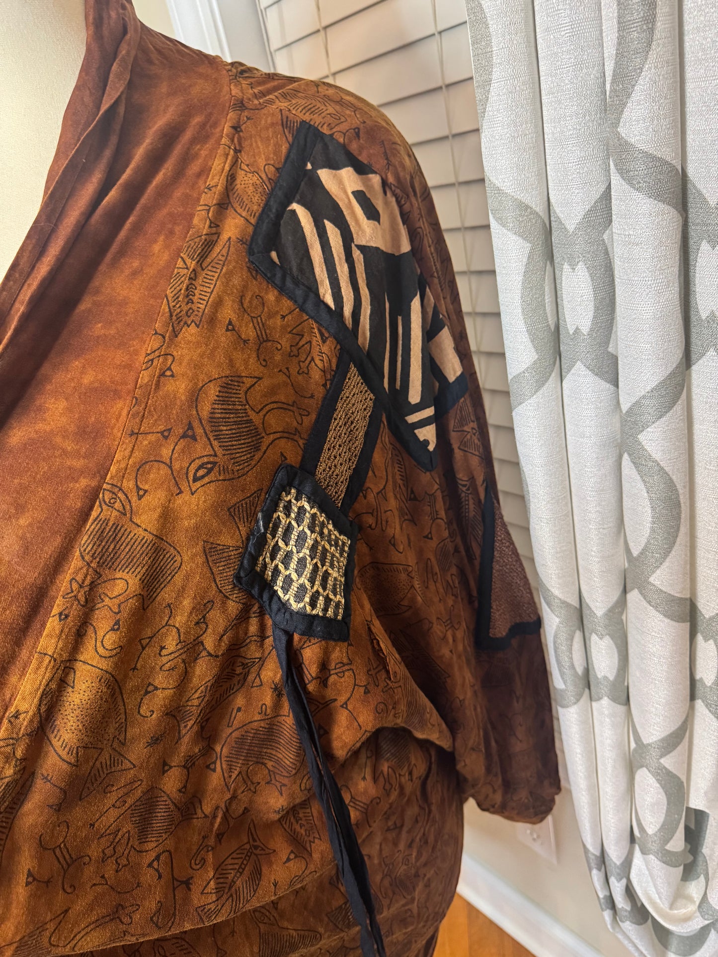 Carole Liz Vintage Open Duster