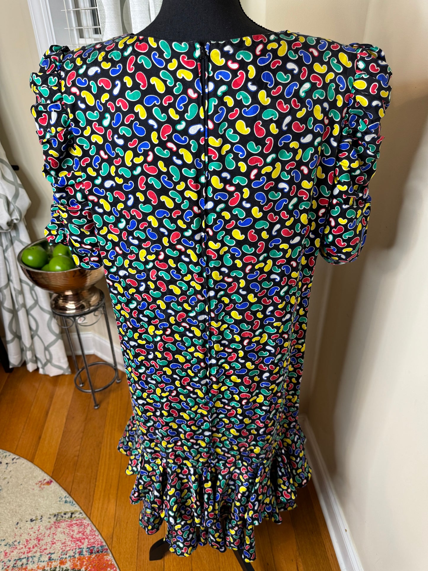 Styled by Mister C 1980s Vintage Dress