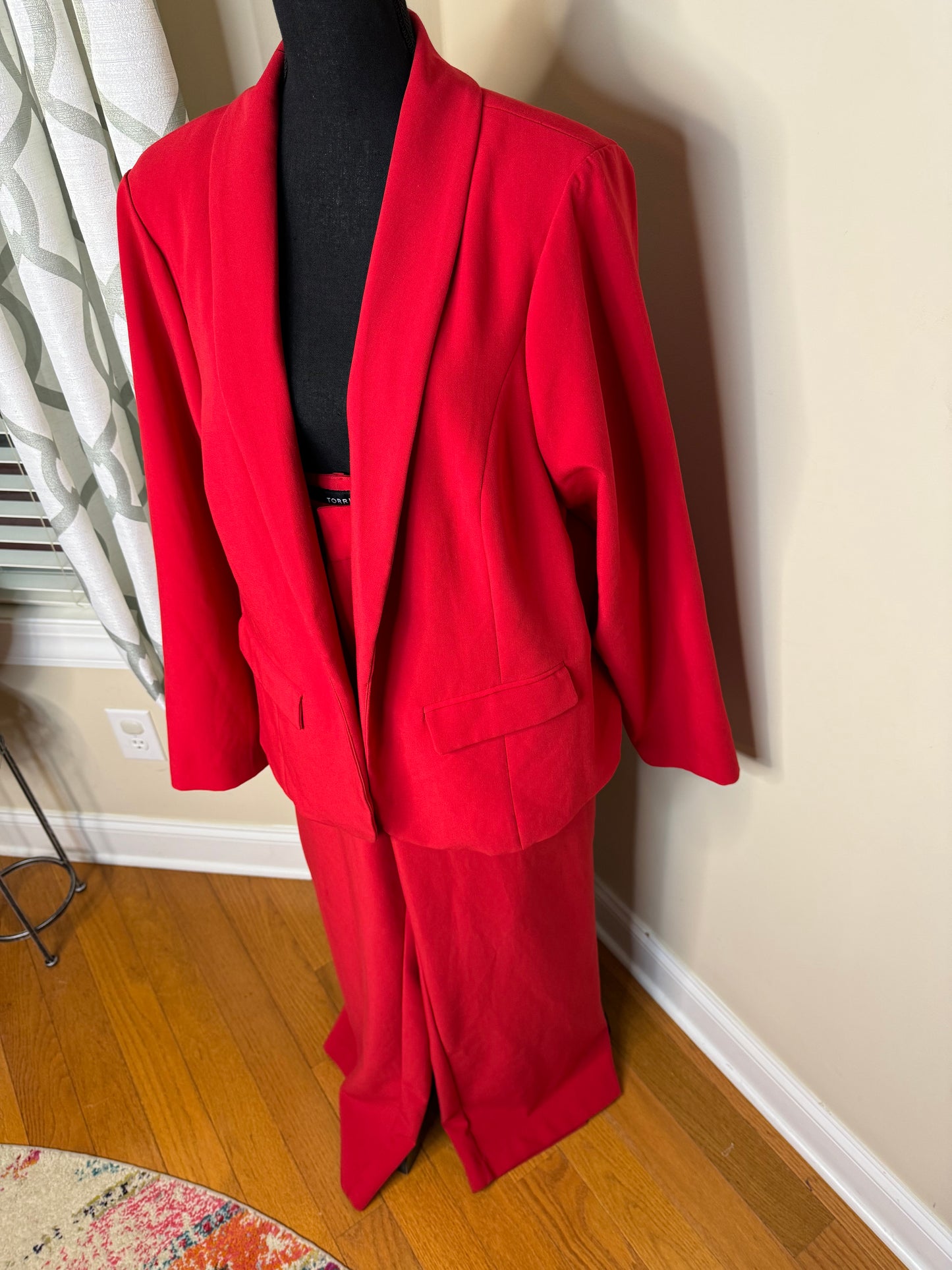 Torrid Red Plus Size Pant Set