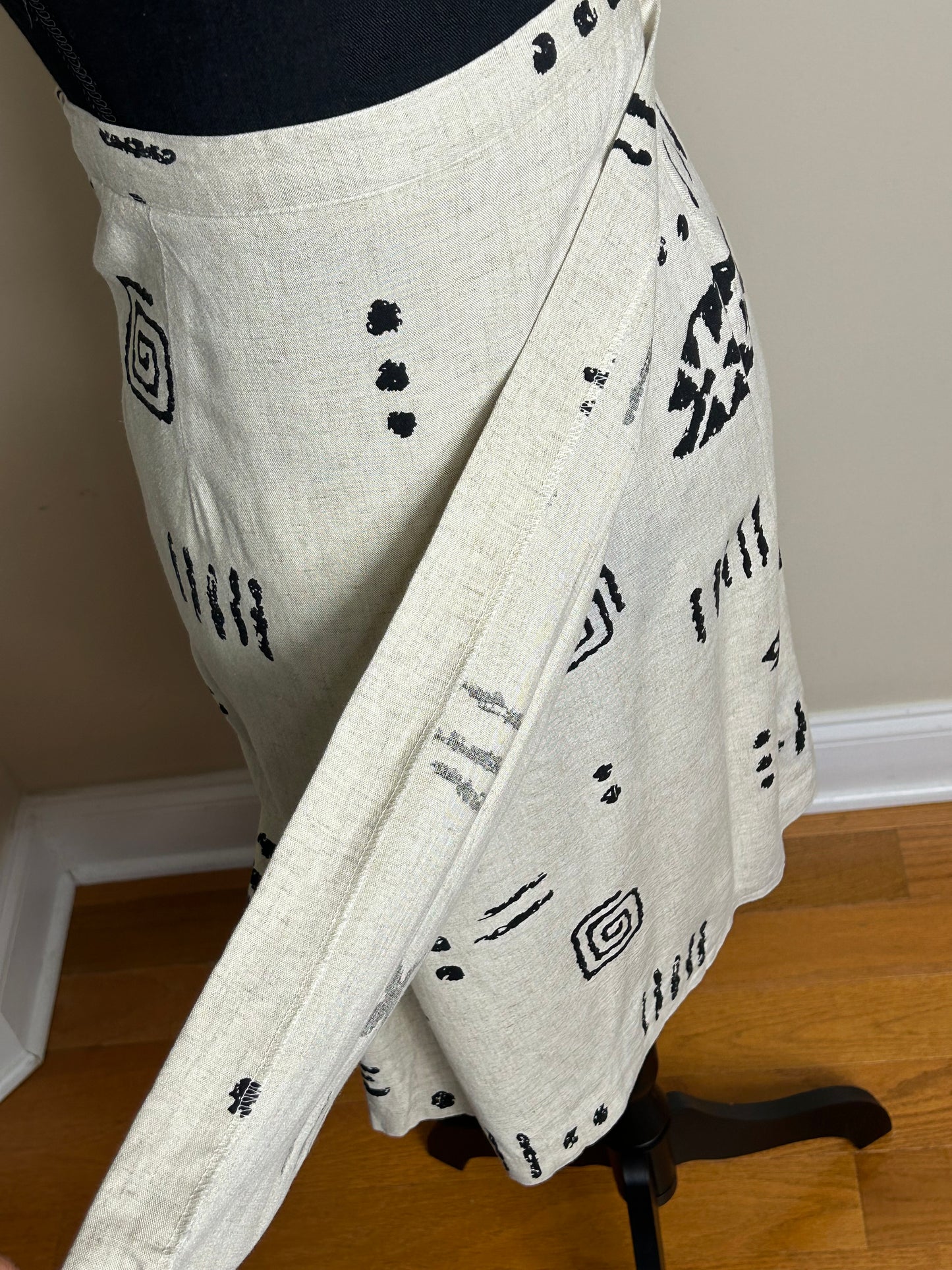 Tribal Wrap Skirt
