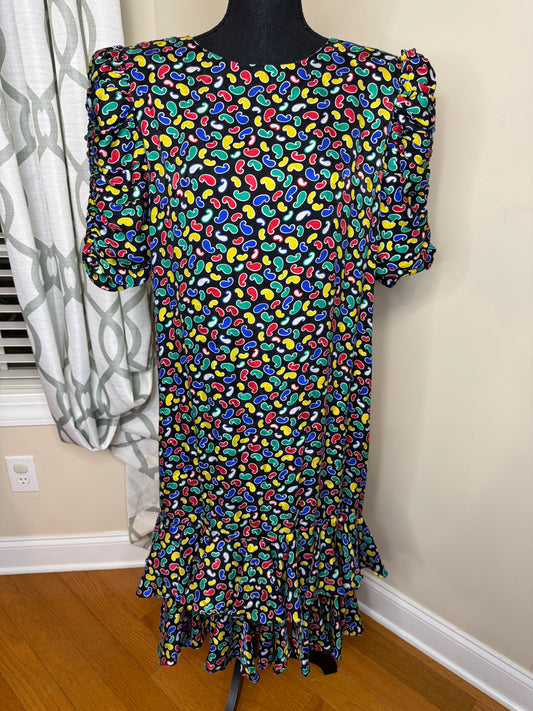 Styled by Mister C 1980s Vintage Dress