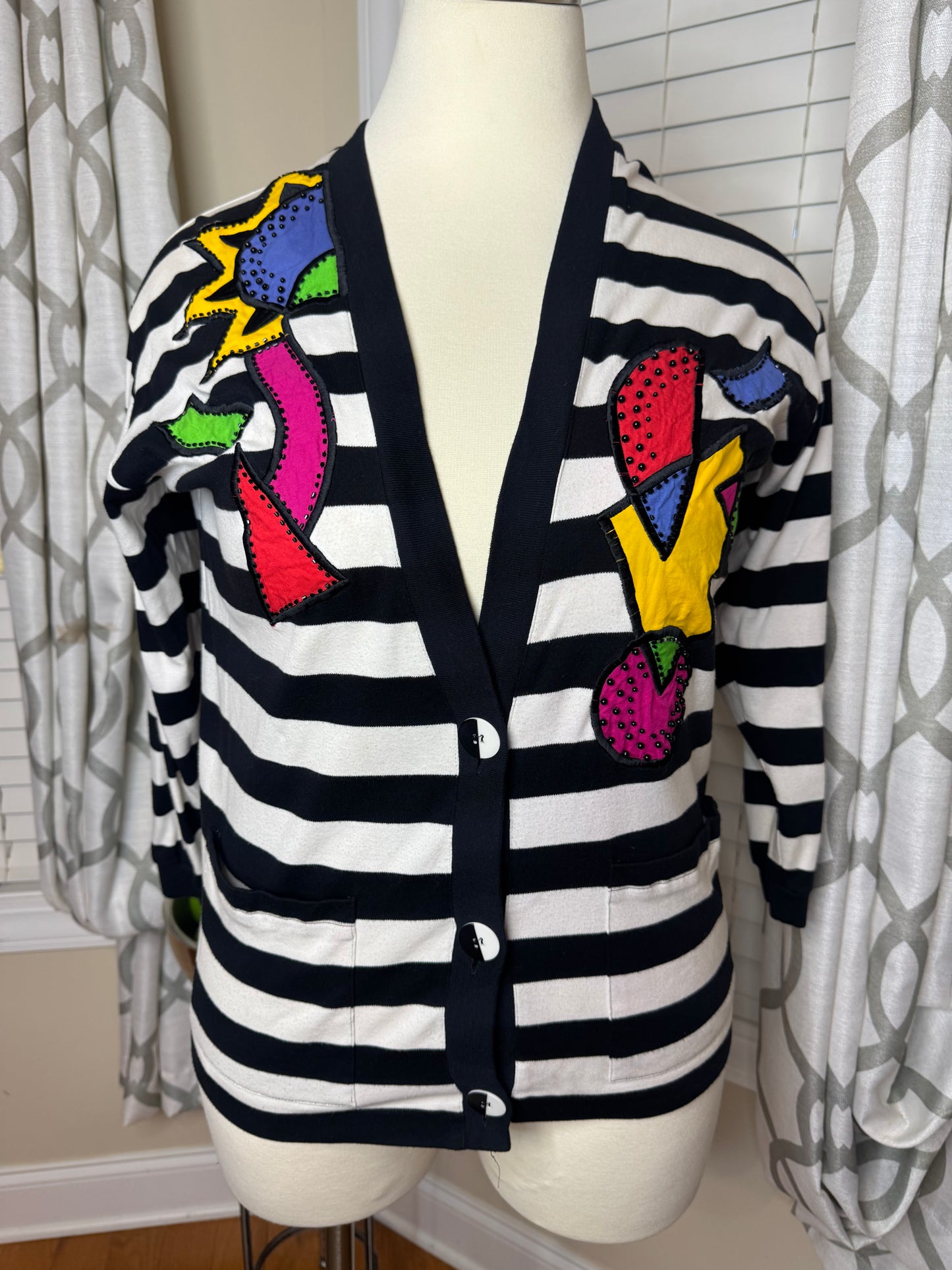 IB Diffusion Embroidered Cardigan