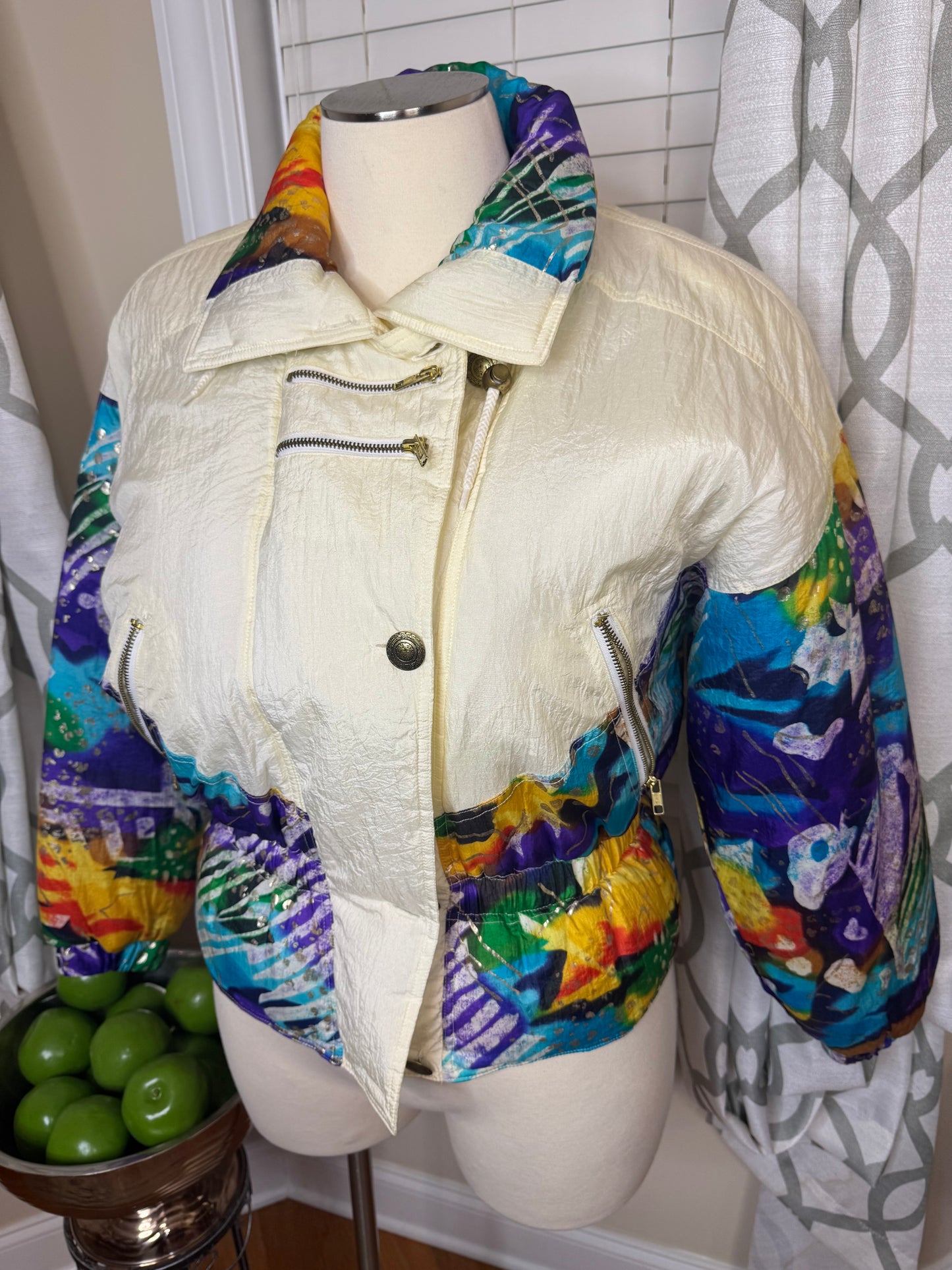 East West Vintage Bomber Jacket
