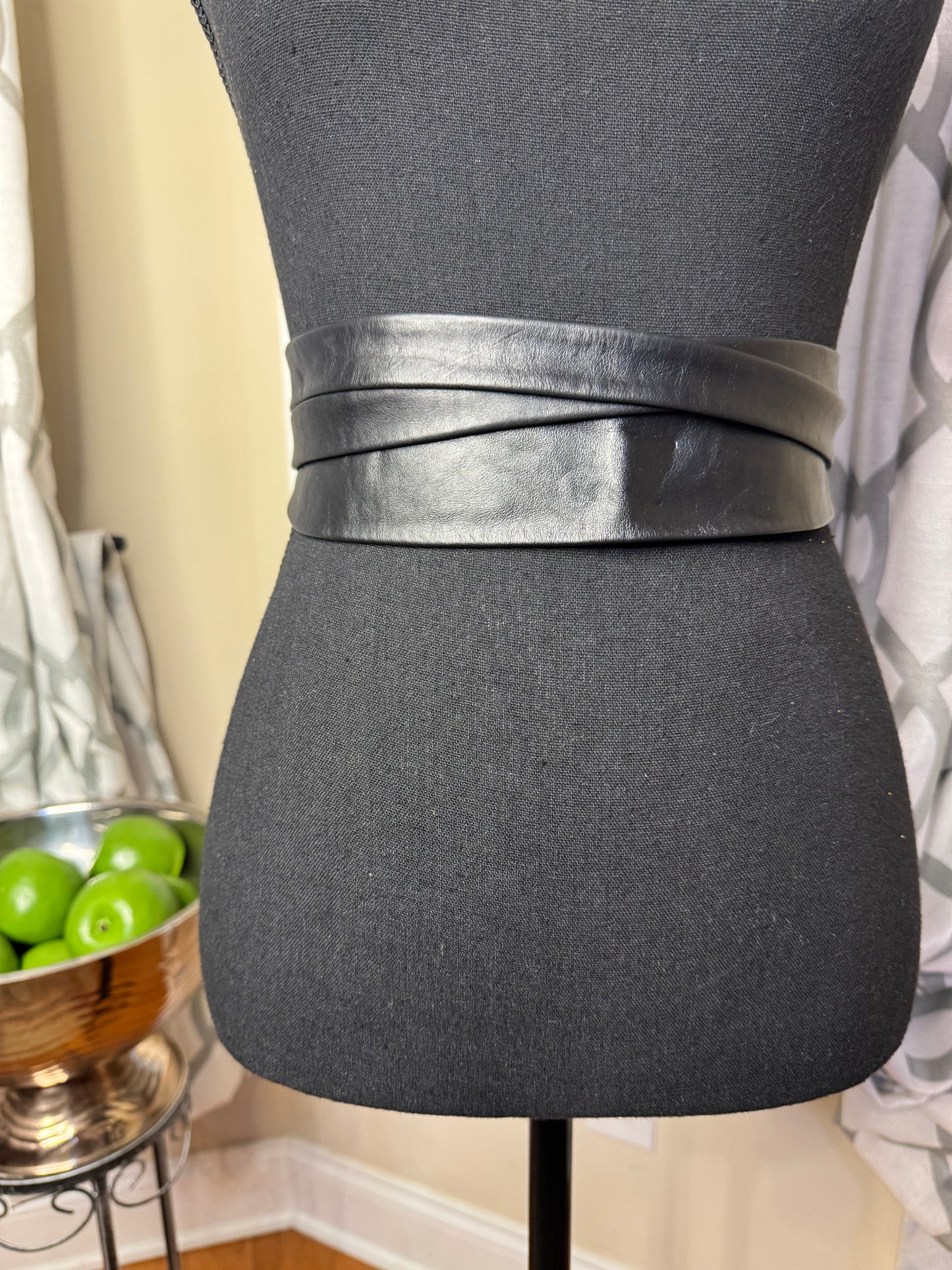 ADA Collections Genuine Leather Wrap Belt