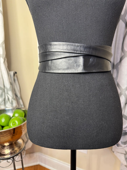 ADA Collections Genuine Leather Wrap Belt