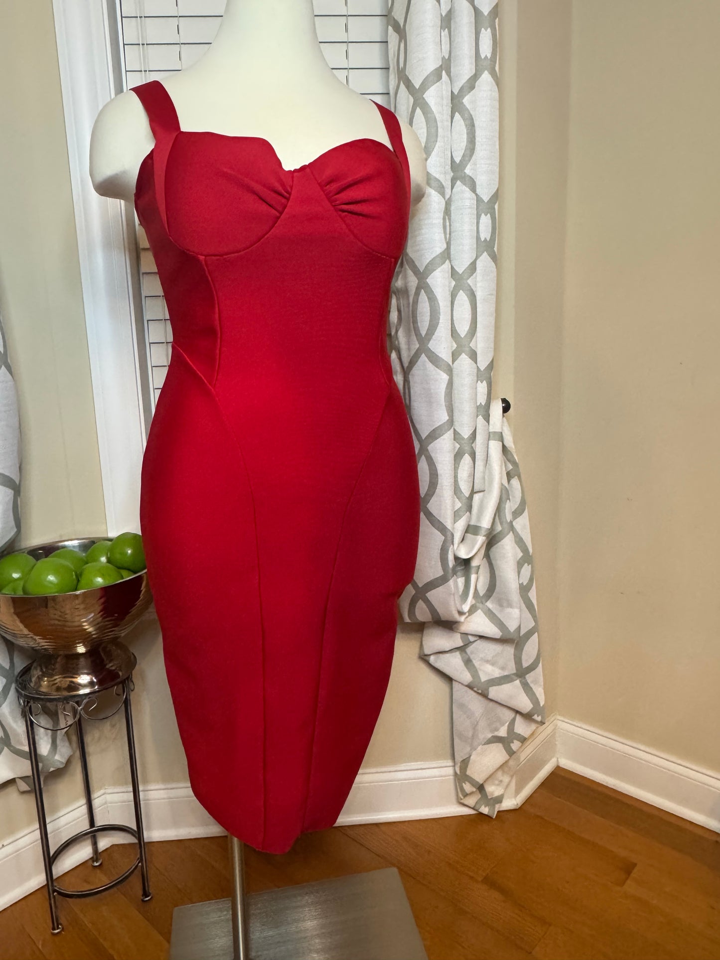 Fashion Nova Cierra Bandage Midi Dress NWT