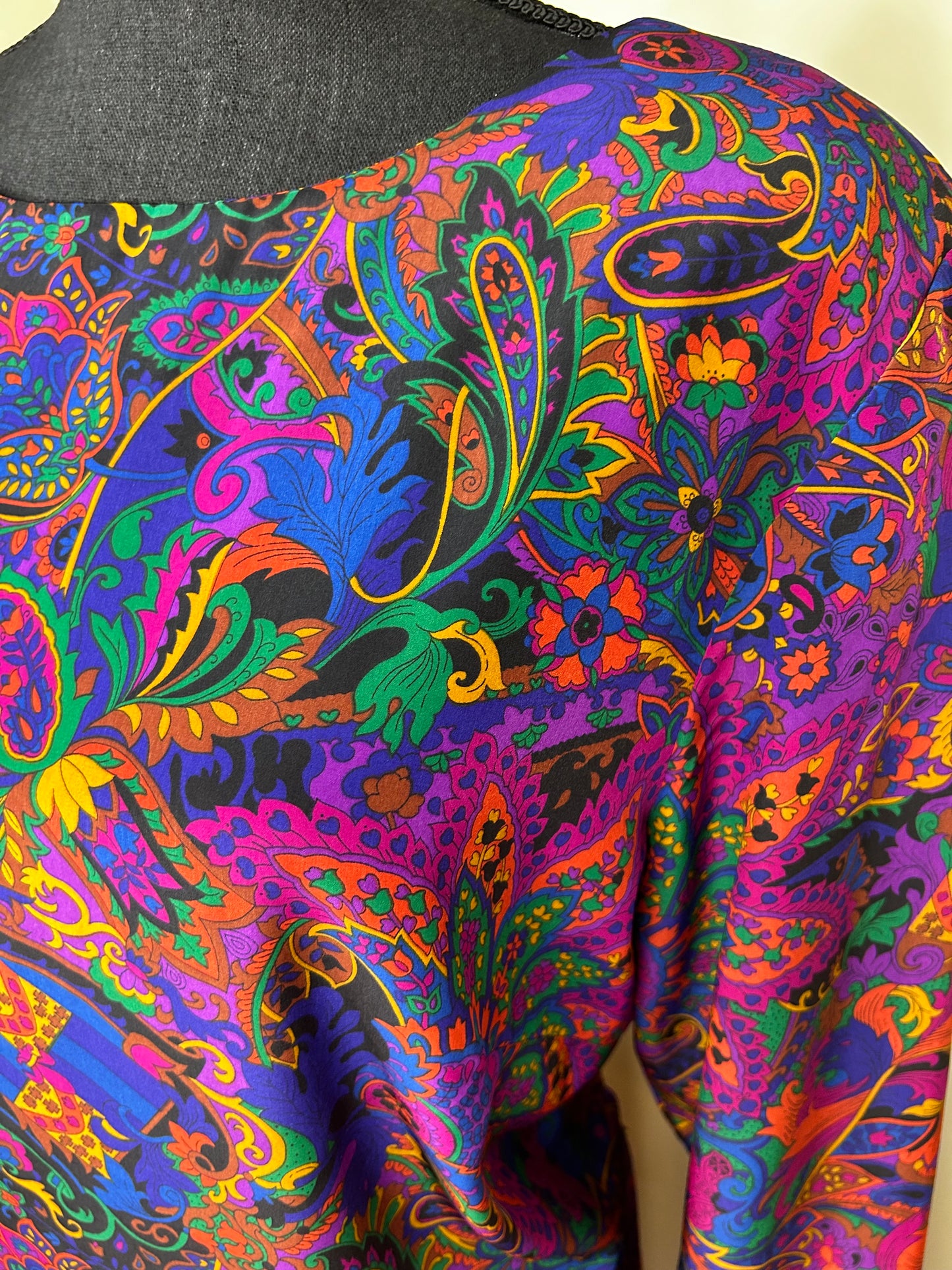 Liz Claiborne Vintage Paisley Print Dress