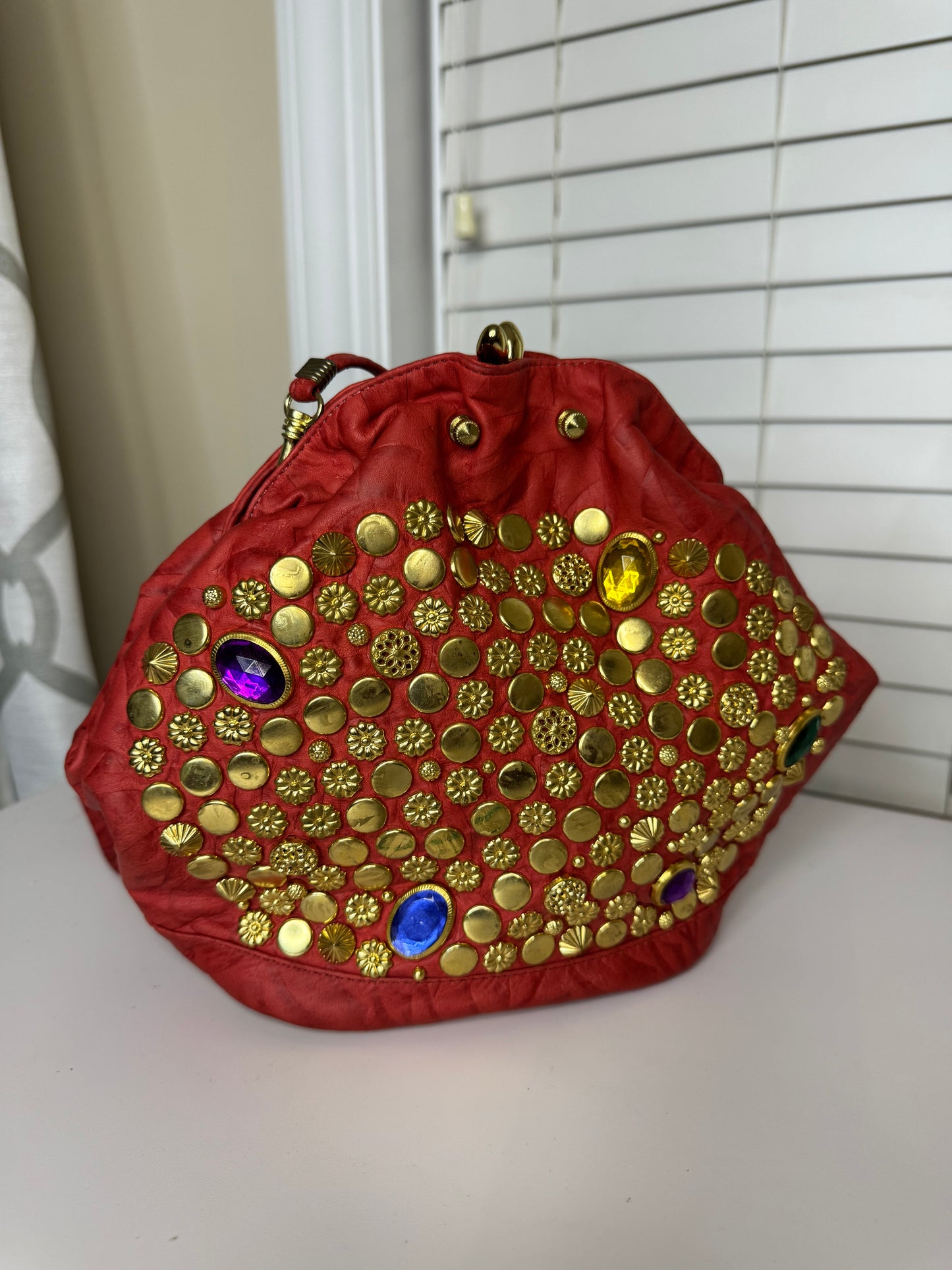 Bejeweled Purse with Strap