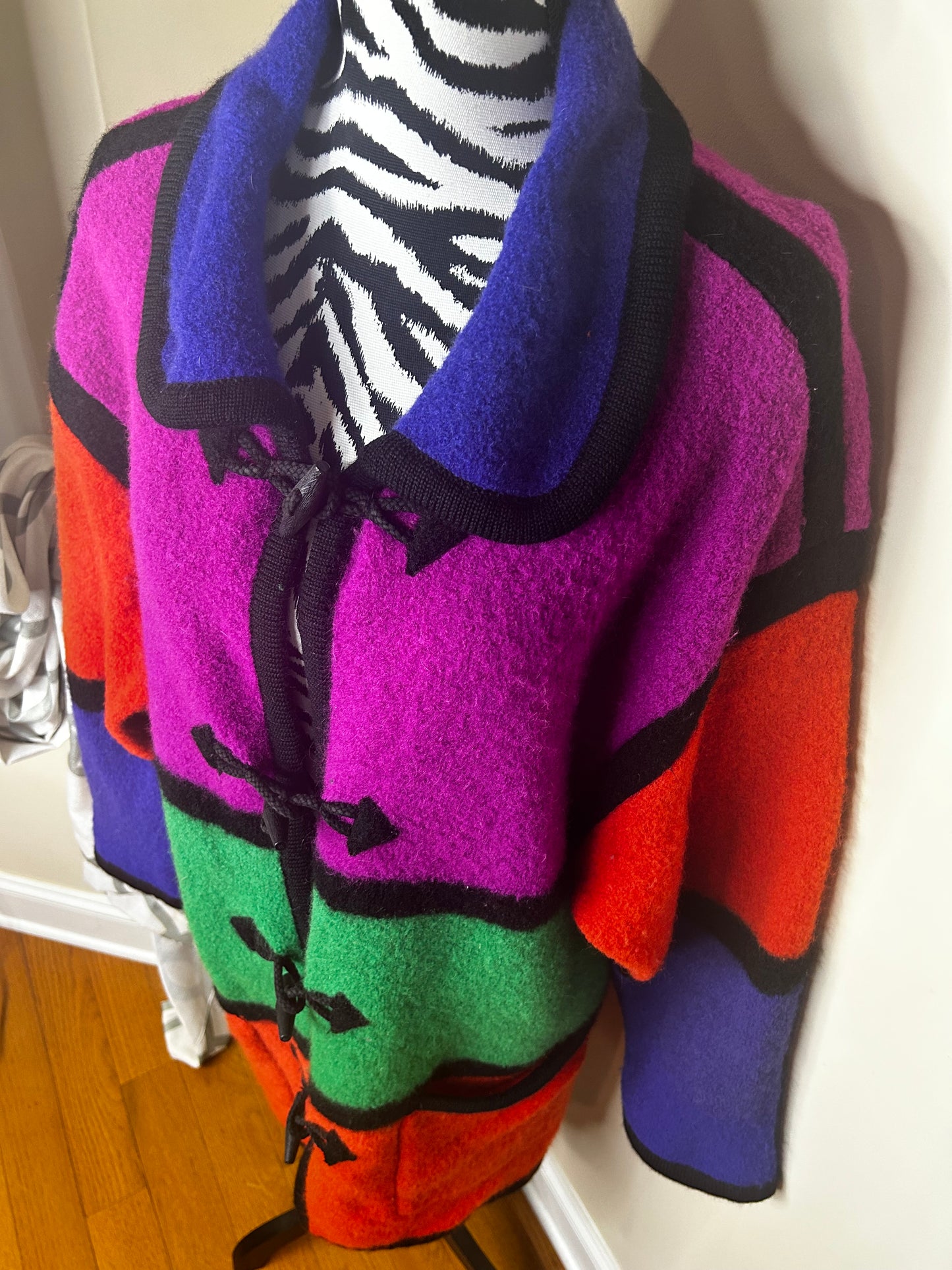I.B. Diffusion Colorblock Coat