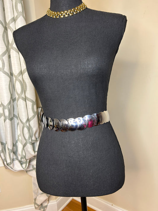 Silver Coin Belt