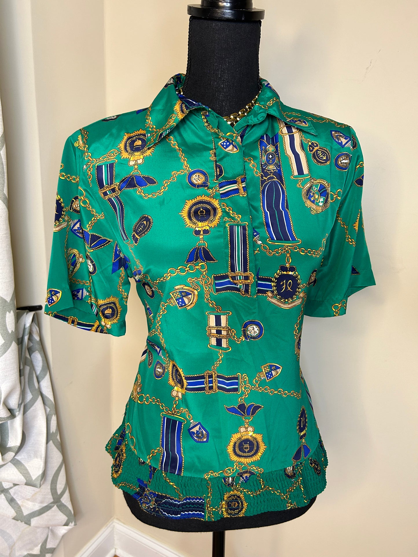 Alfred Dunner Nautical Blouse