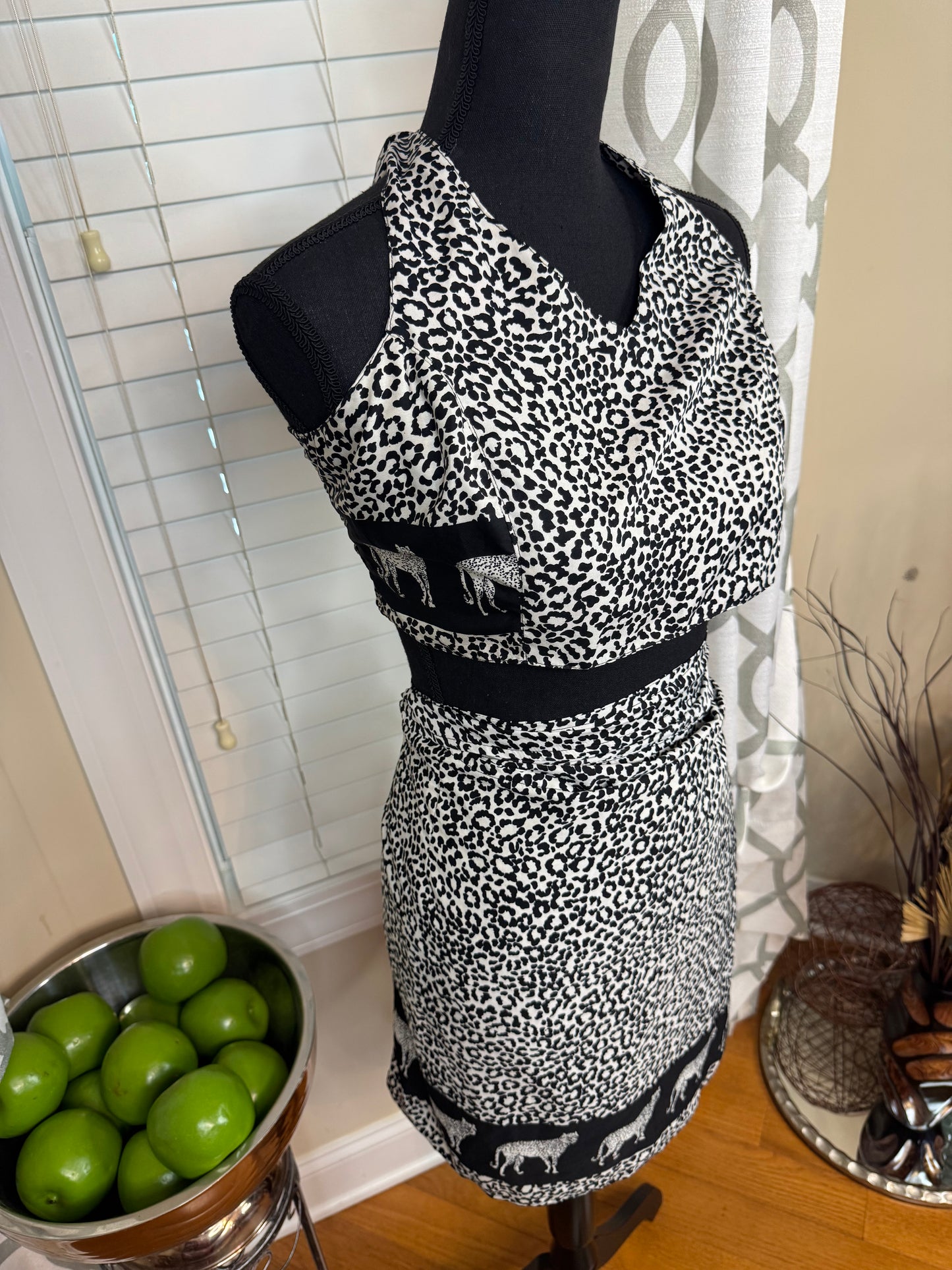 2-Piece Halter Swim Cover-up Set