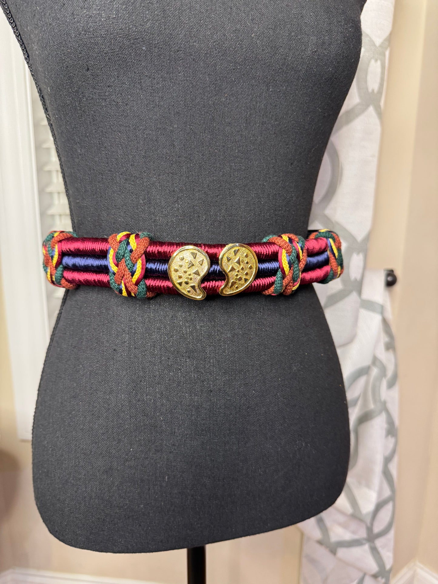 Vtg Rope Belt