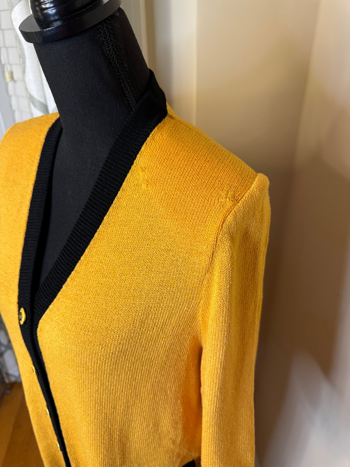 Vtg Comma Knit Collection Dress