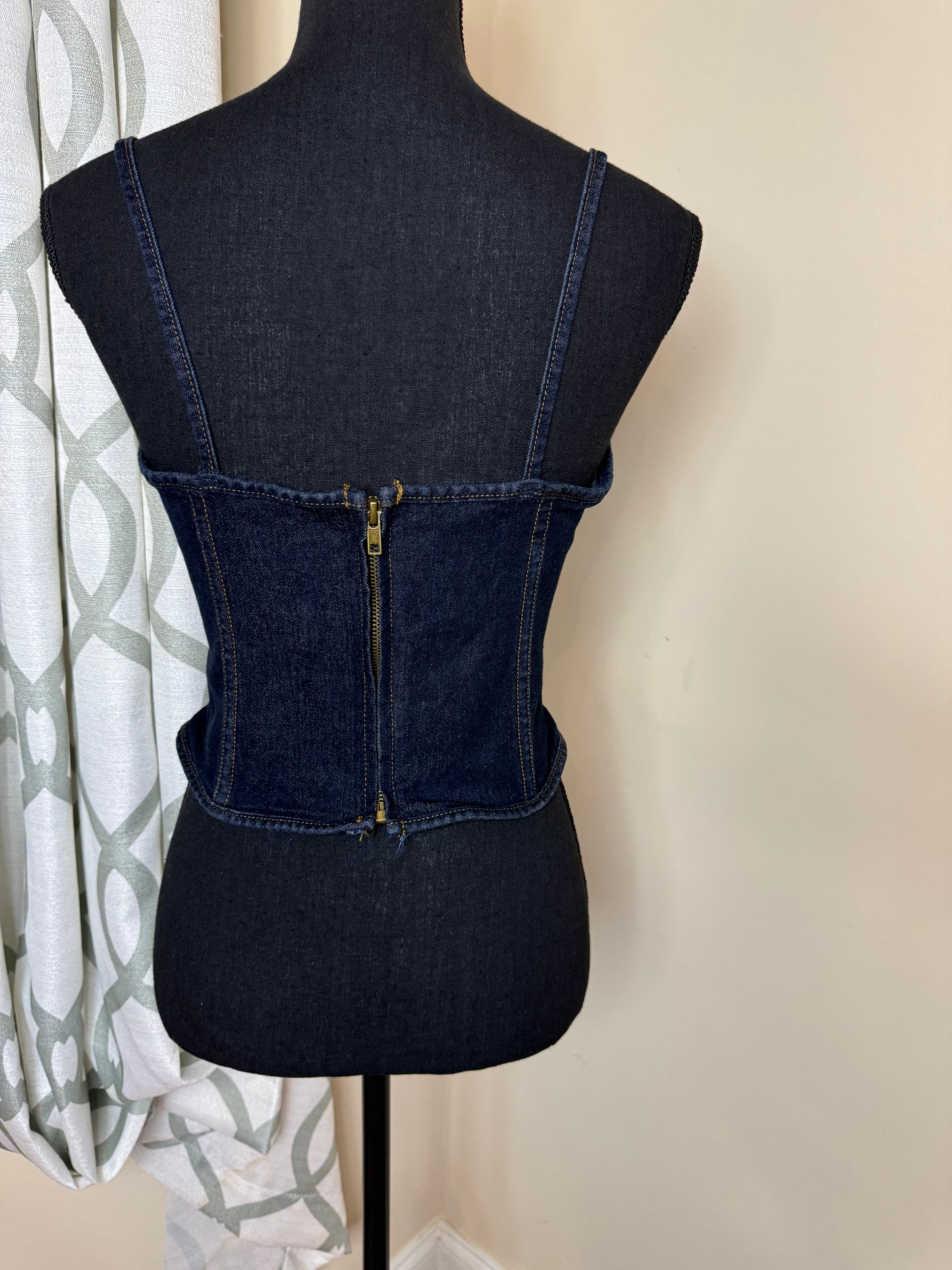 Denim Corset/Vest