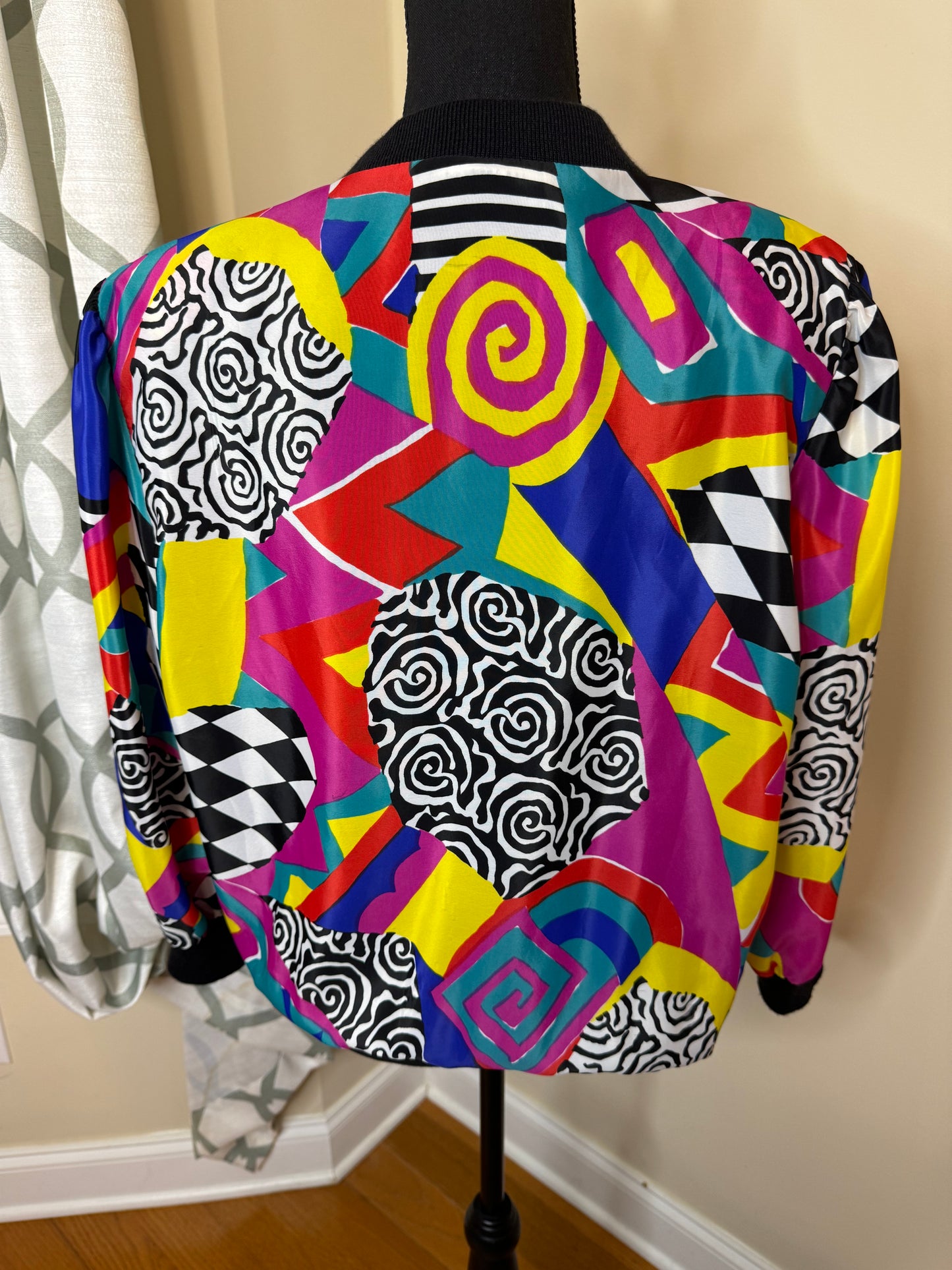 Vintage Anastasia Abstract Blouse