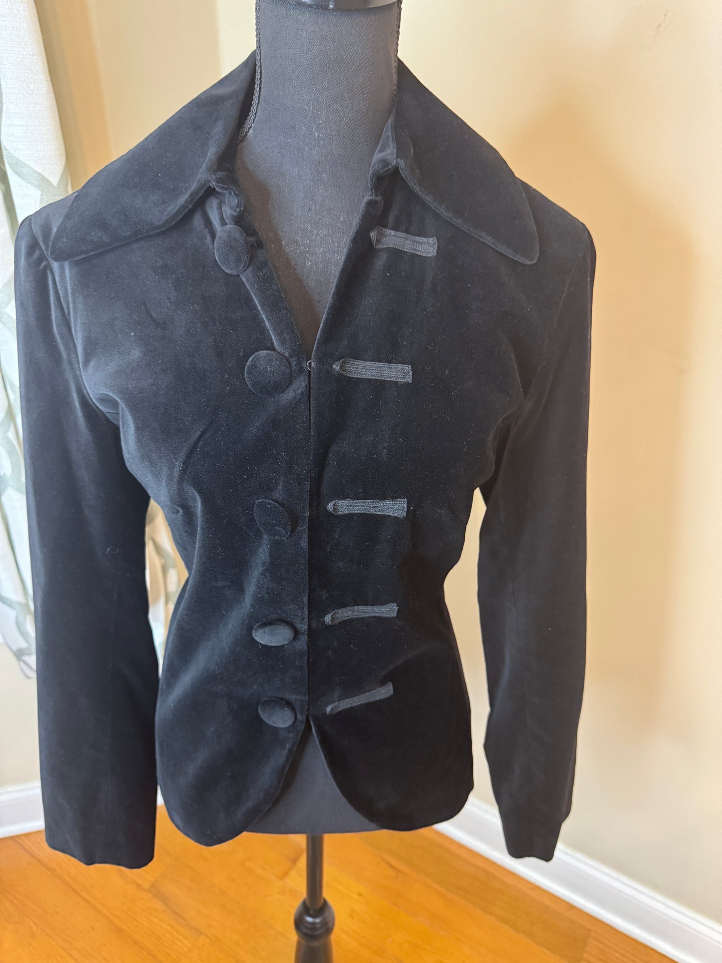 Newport News Jeanology Collection Velour Blazer